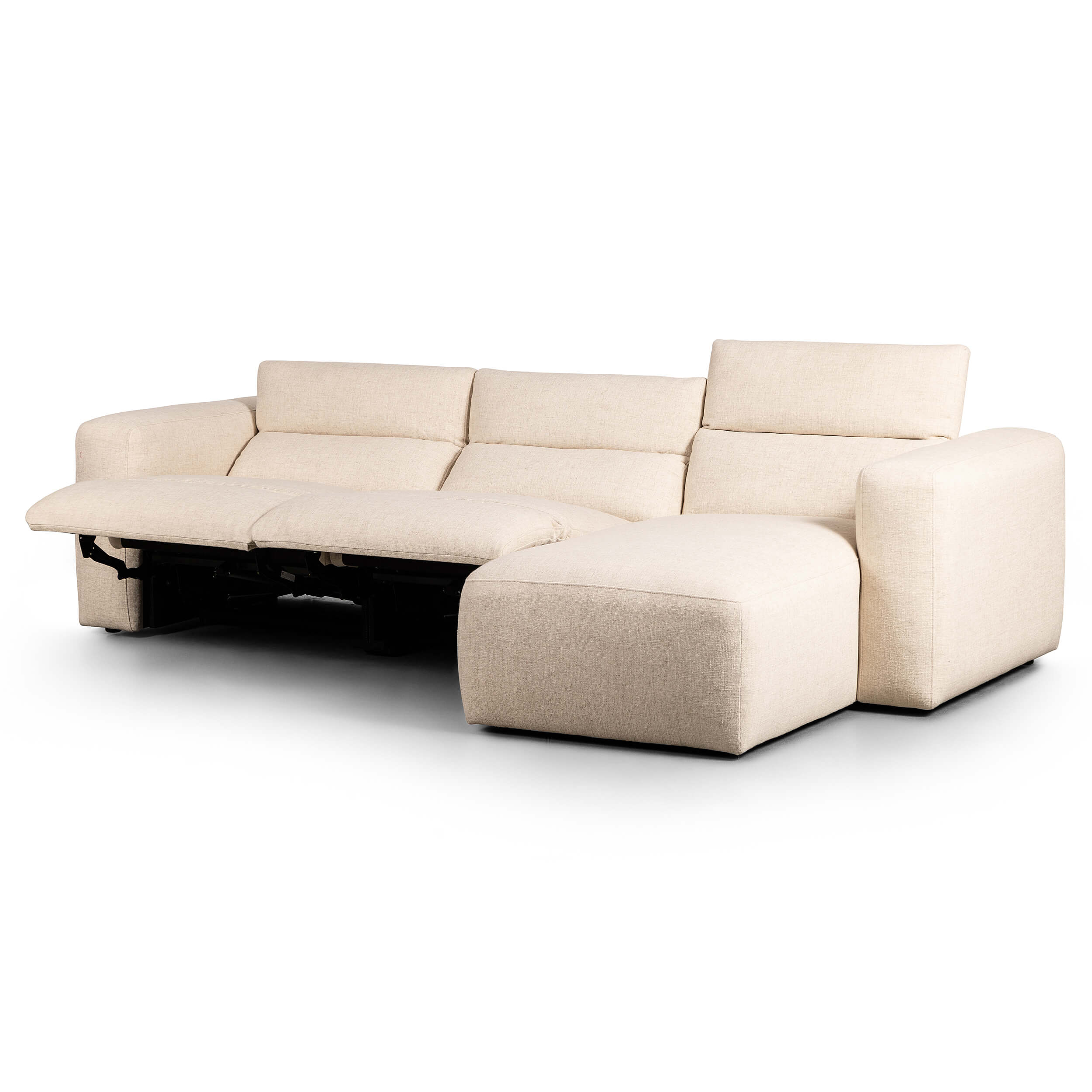 Radley Power Recliner Right Chaise Sectional, Antigo Natural by Four Hands - Image 5