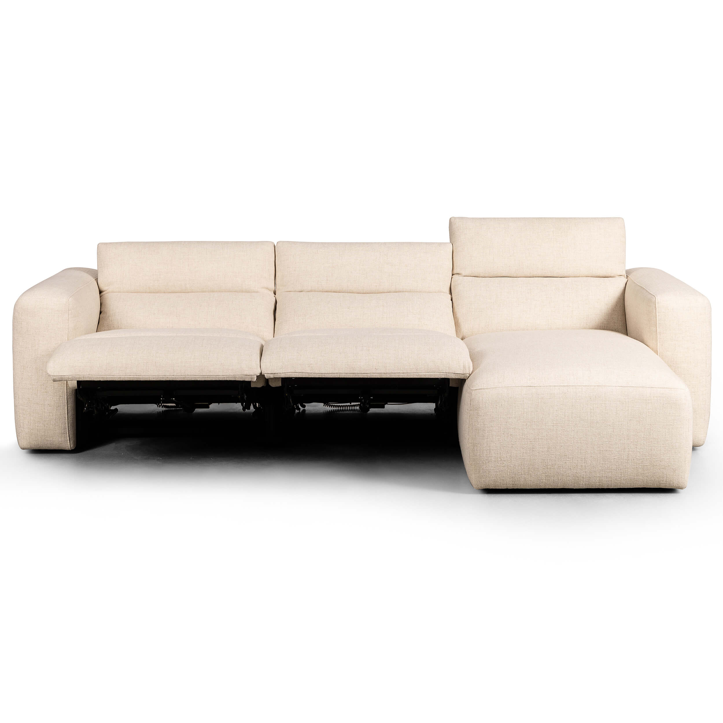 Radley Power Recliner Right Chaise Sectional, Antigo Natural by Four Hands - Image 6