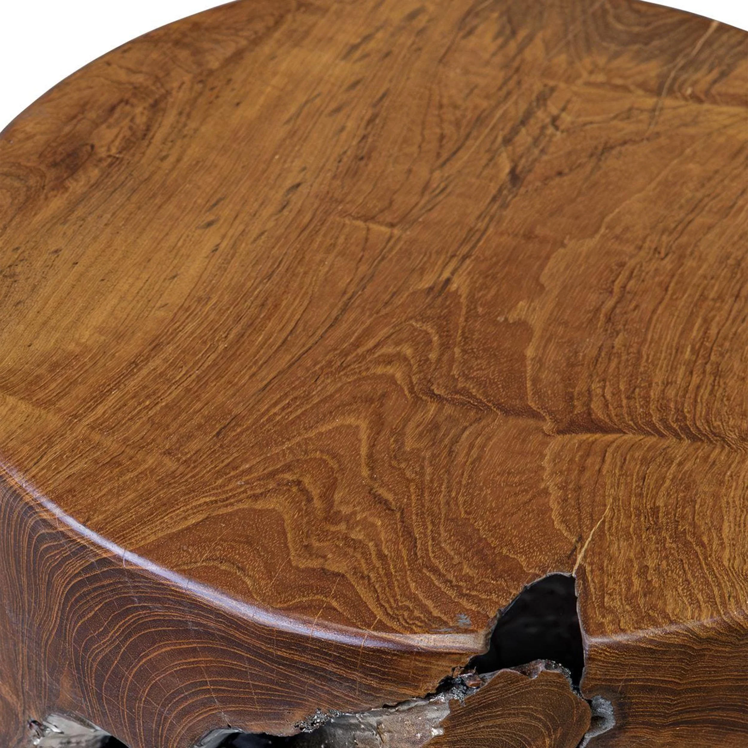 Rafe Accent Stool, Natural - Image 3