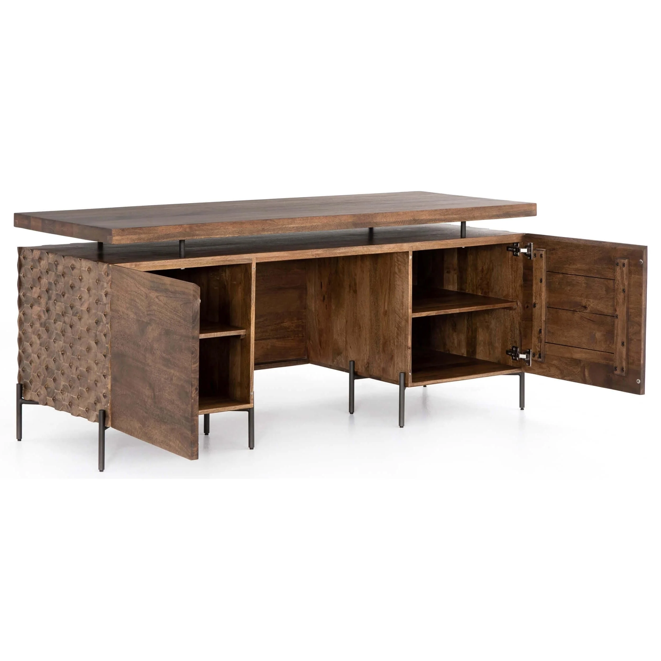 Raffael Desk, Antique Brown by Four Hands - Image 5