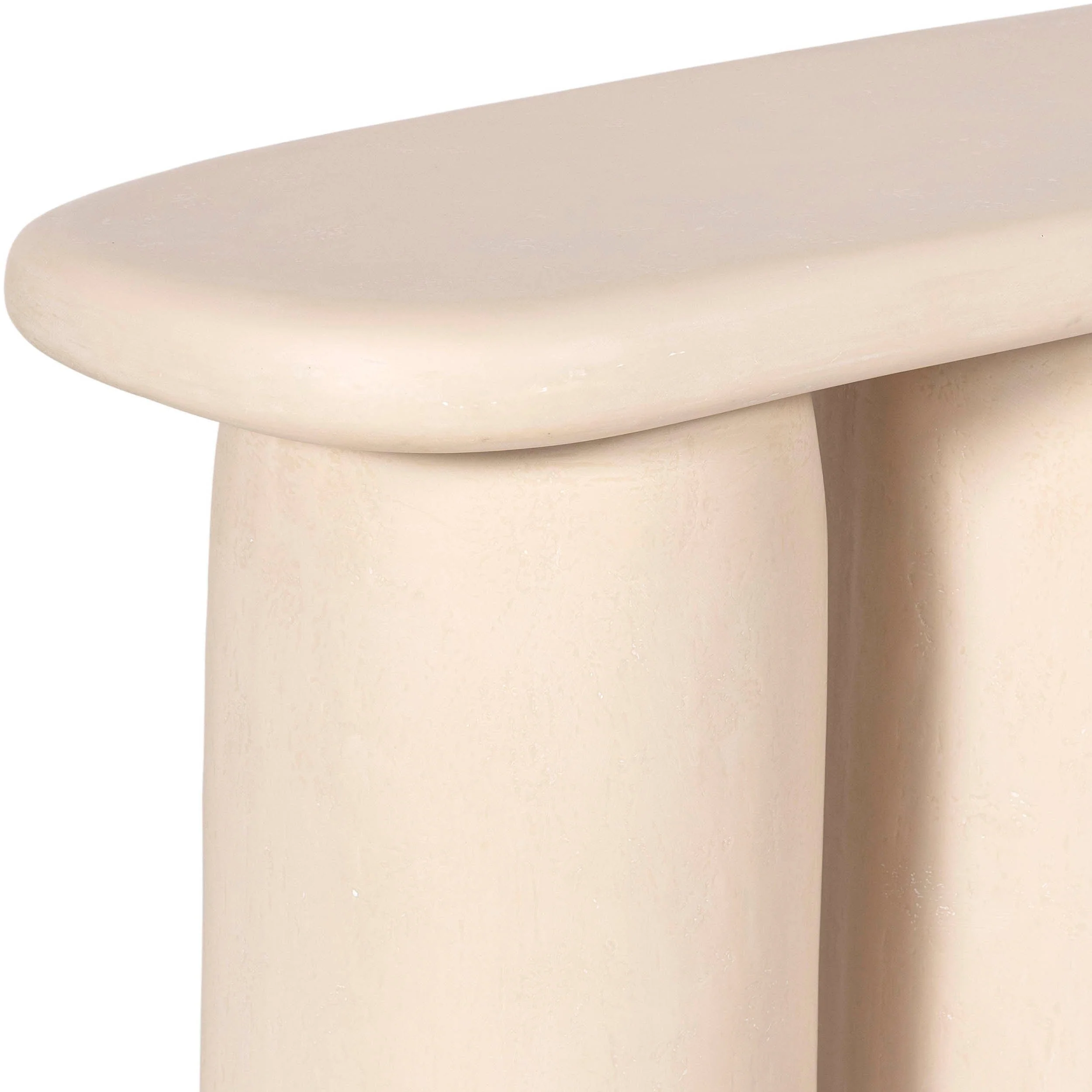Rahul Console Table, Cream - Image 3