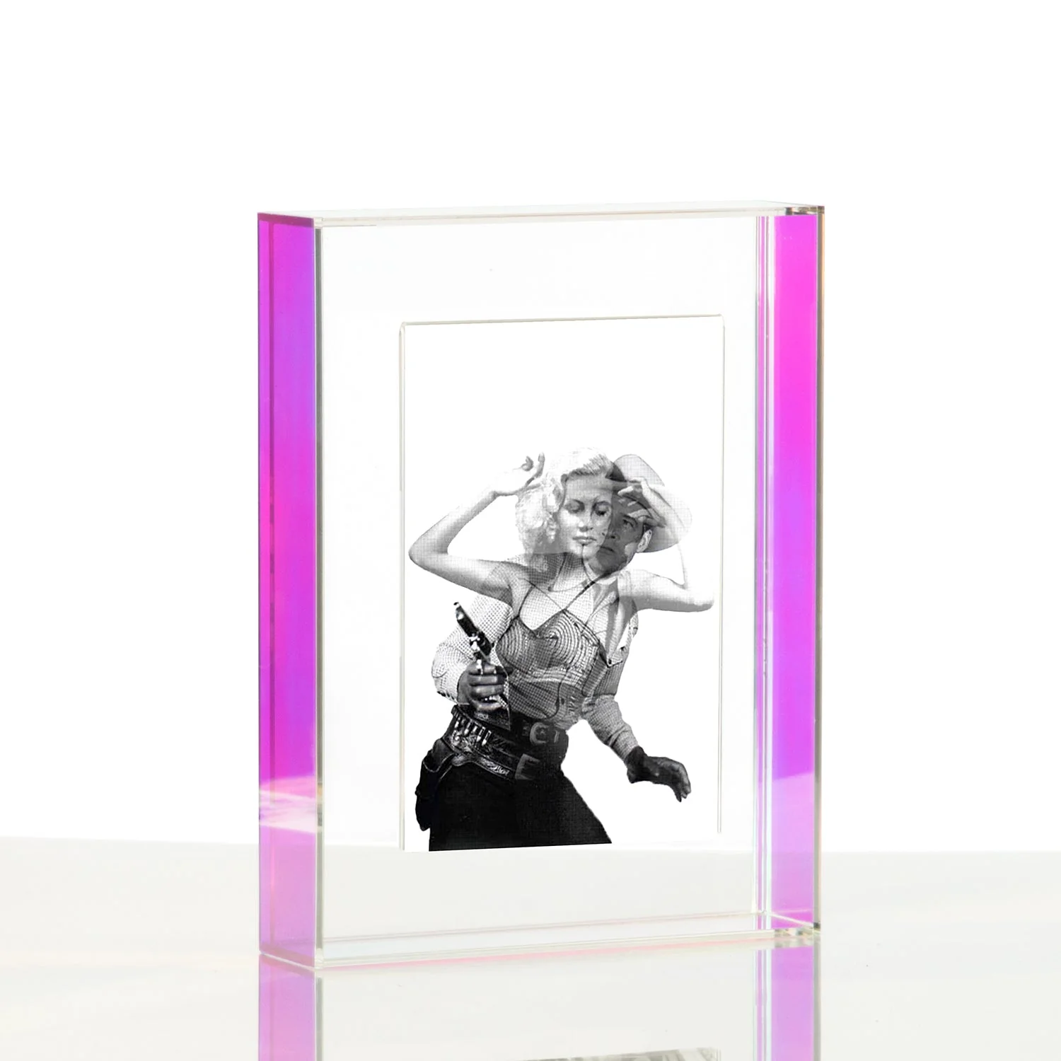 Raise Your Hands by B. Shawn Cox 4x6" Framed In Your Choice of Float Frame with Magnetic Photo Holder - Image 7
