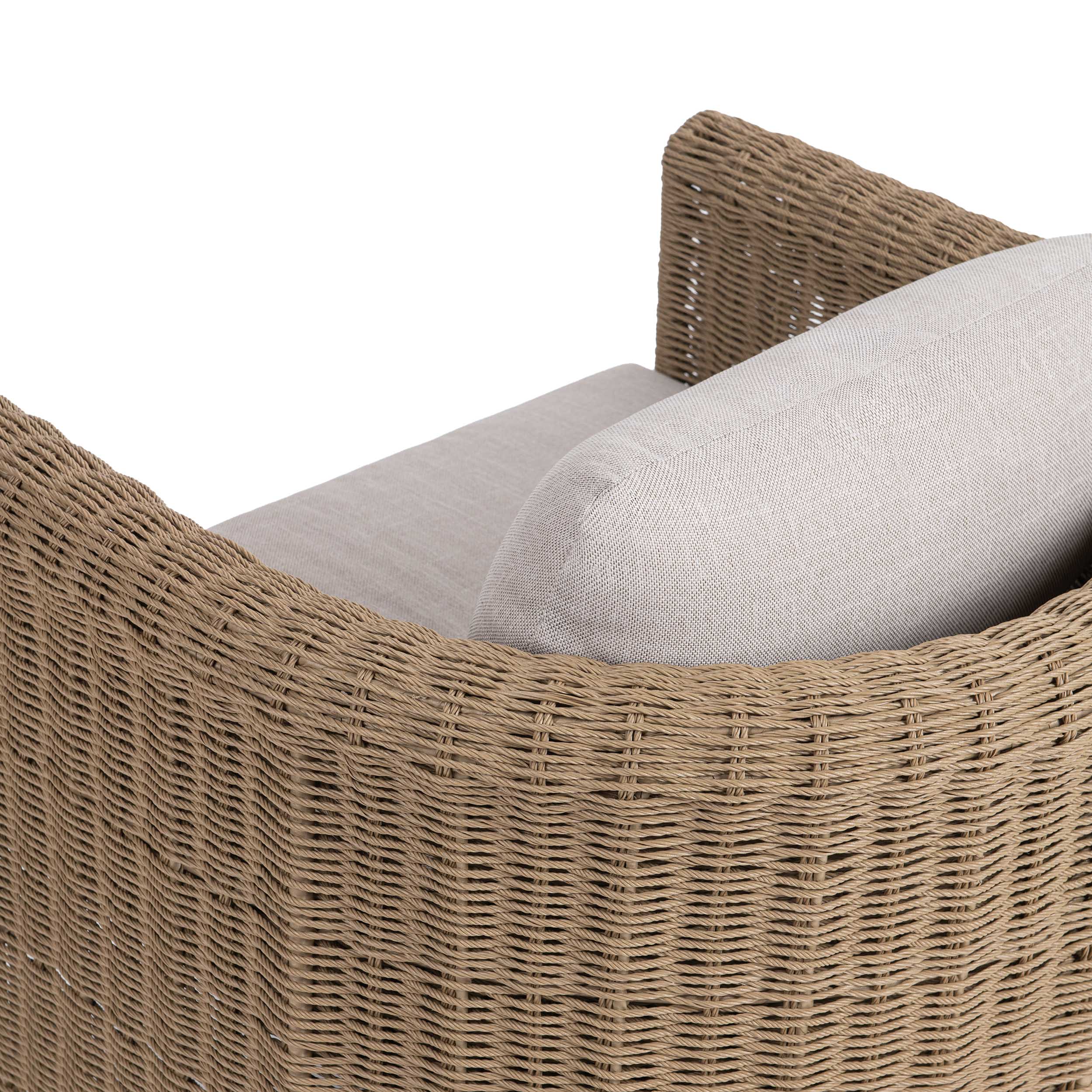 Rami Outdoor Accent Chair, Natural - Image 5