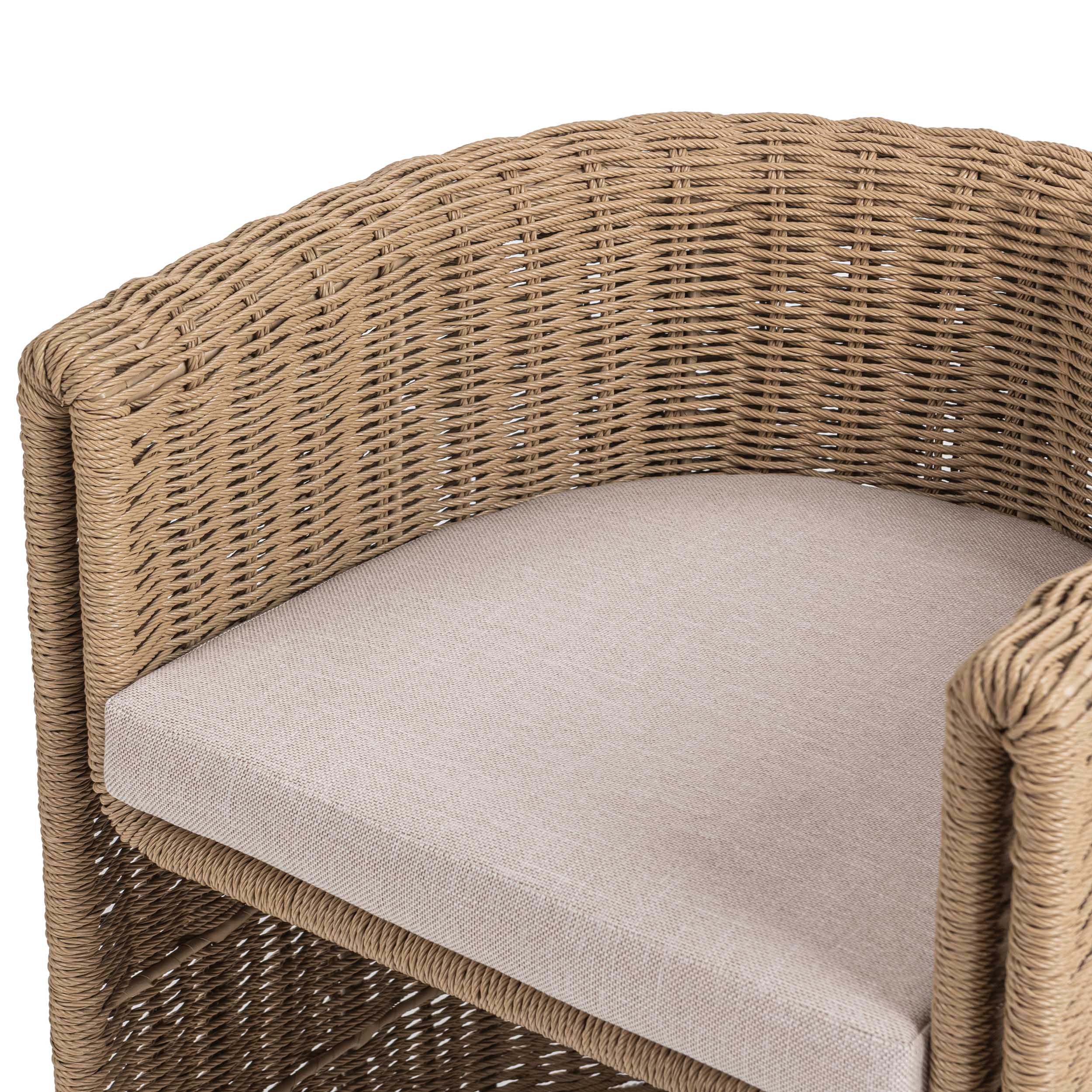 Rami Outdoor Armchair, Natural - Image 6