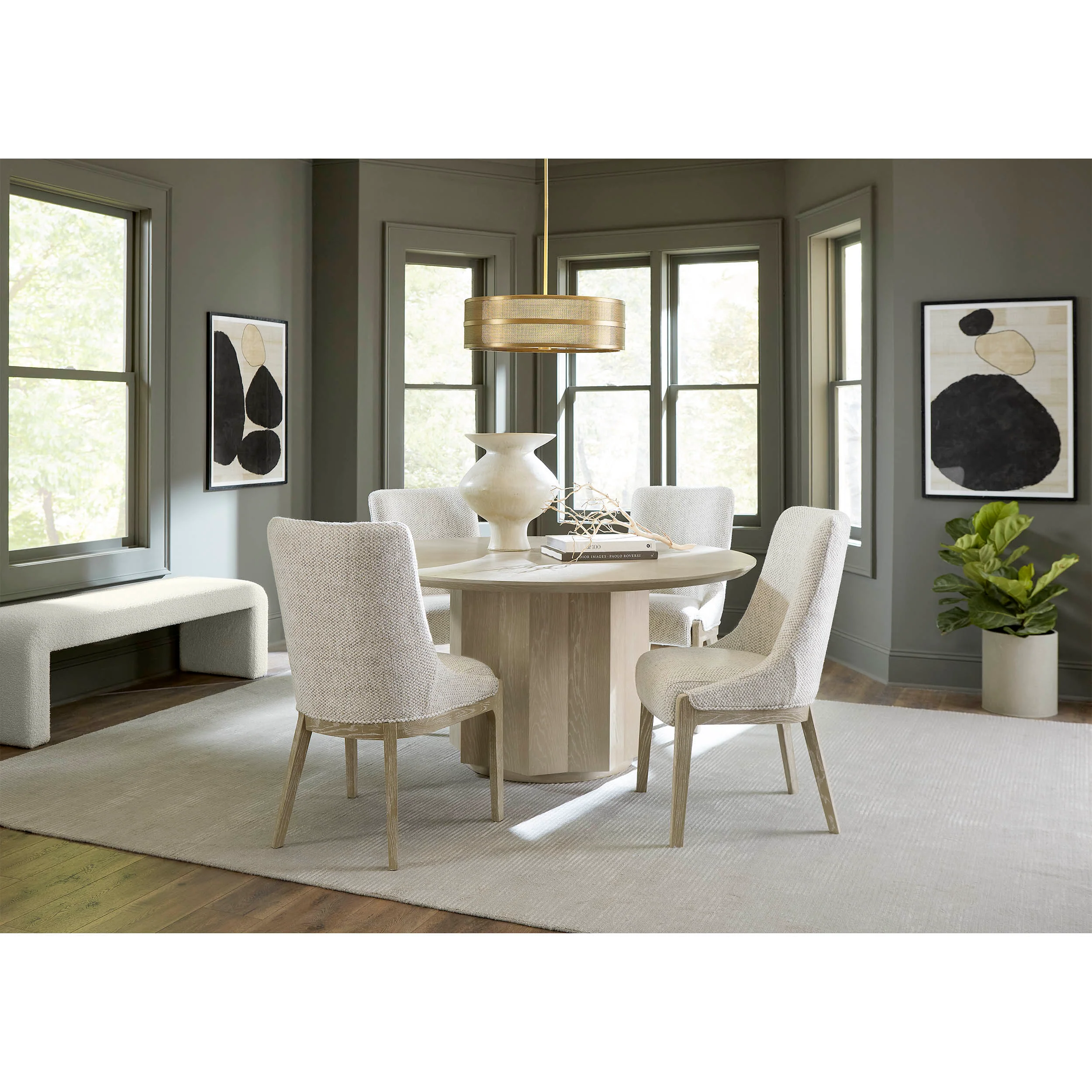 Randall Dining Chair, Crushed Cream, Set of 2 - Image 7