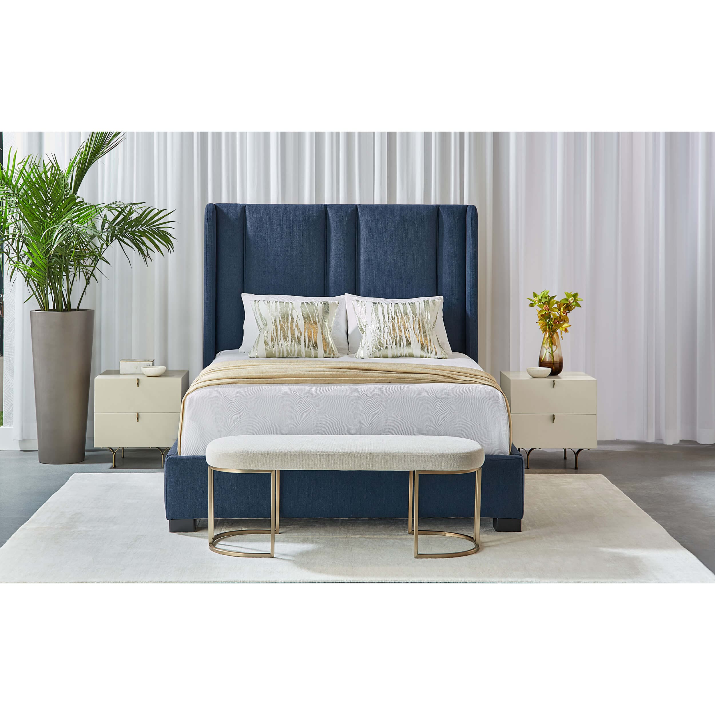 Rayla Bench, Belfast Oatmeal - Image 6