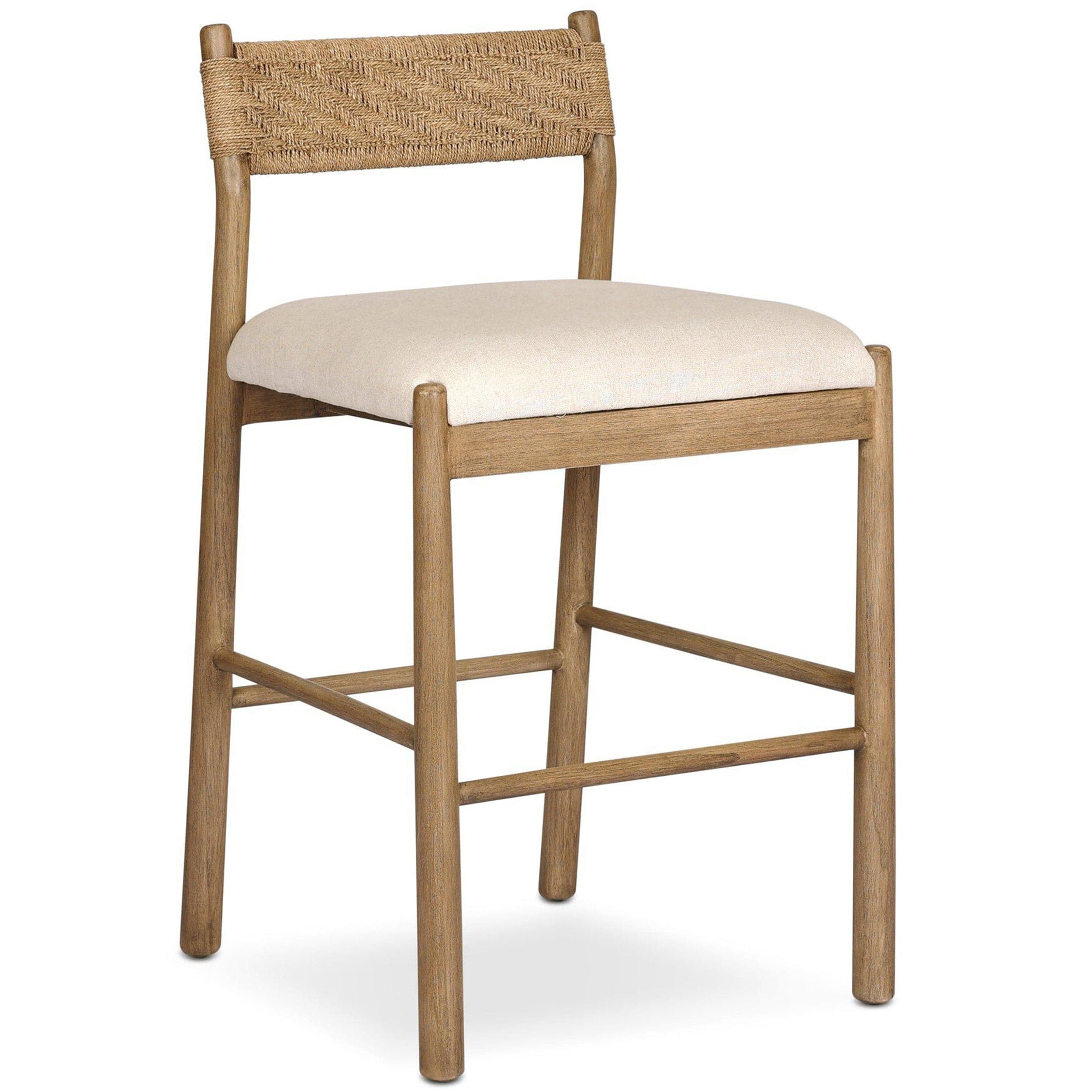 Raynor Bar & Counter Stool, Lynchart Sand by Four Hands - Image 8