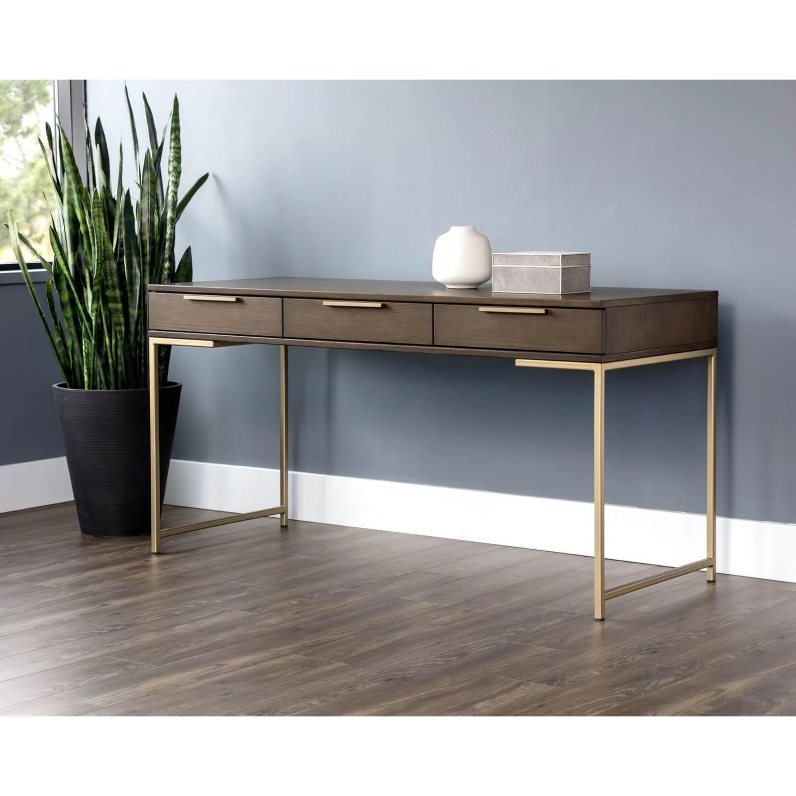 Rebel Desk, Raw Umber - Image 5