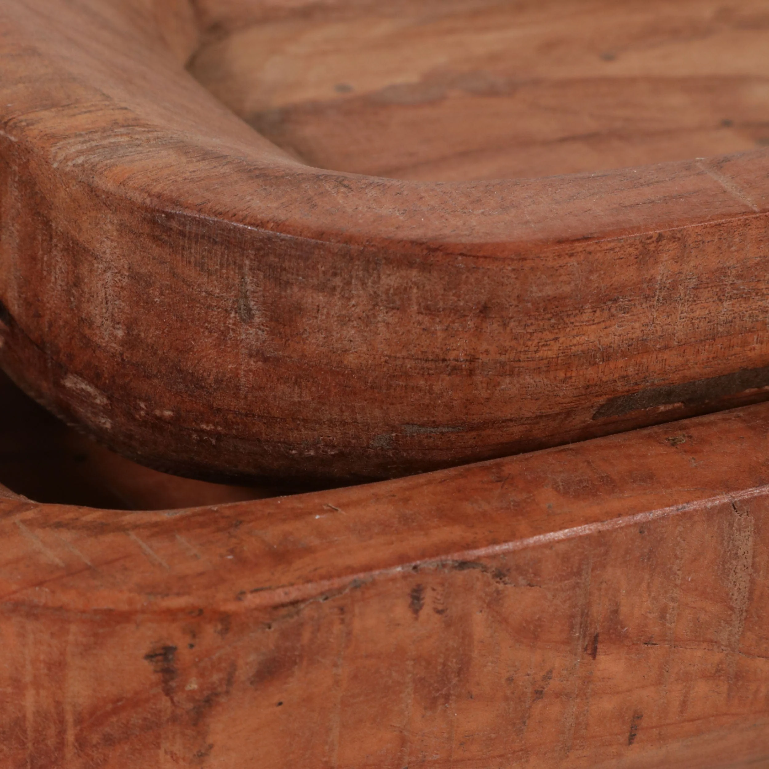 Reclaimed Wood Bowls, Natural, Set of 2 - Image 5