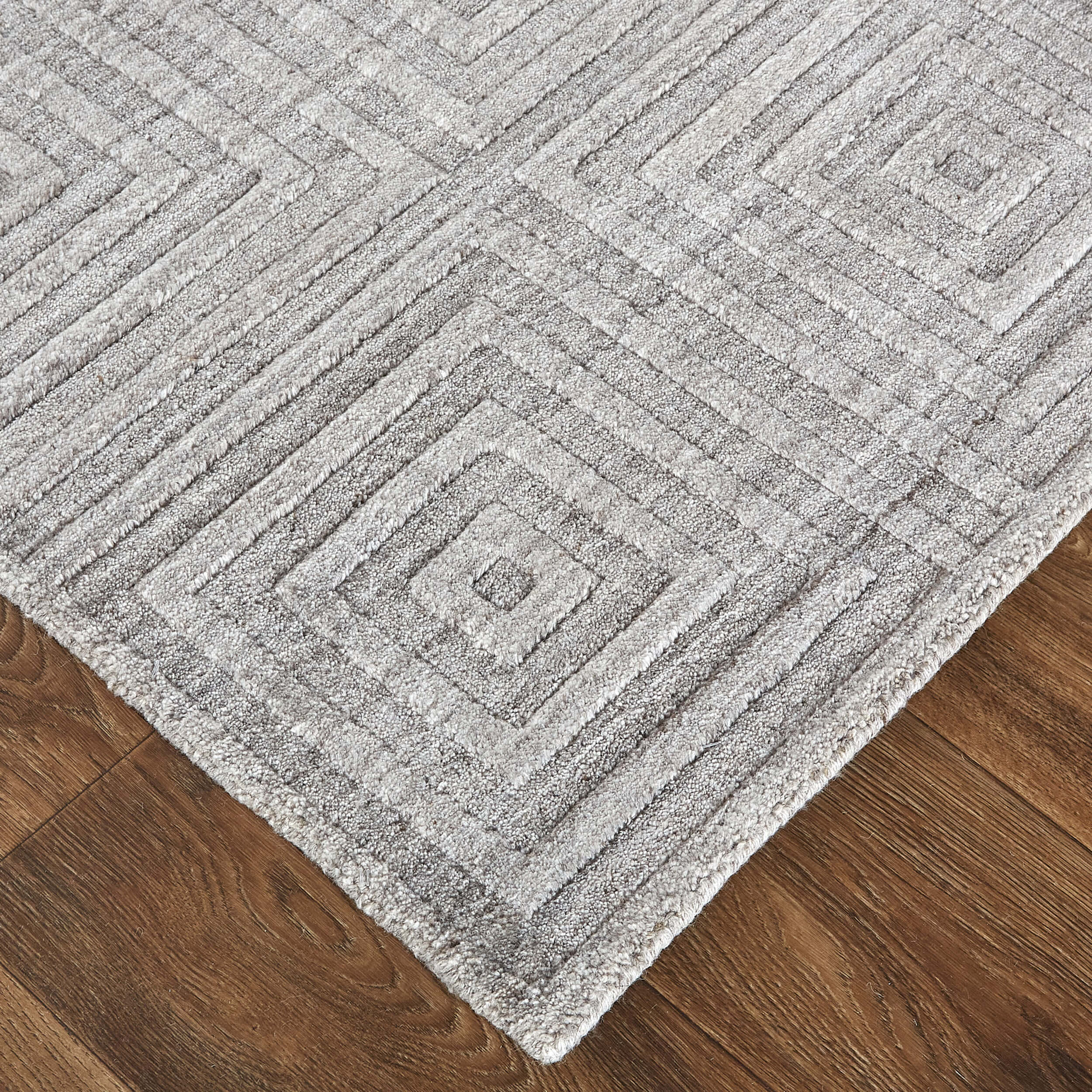 Feizy Rug Redford 8670F, Beige/Gray - Image 2