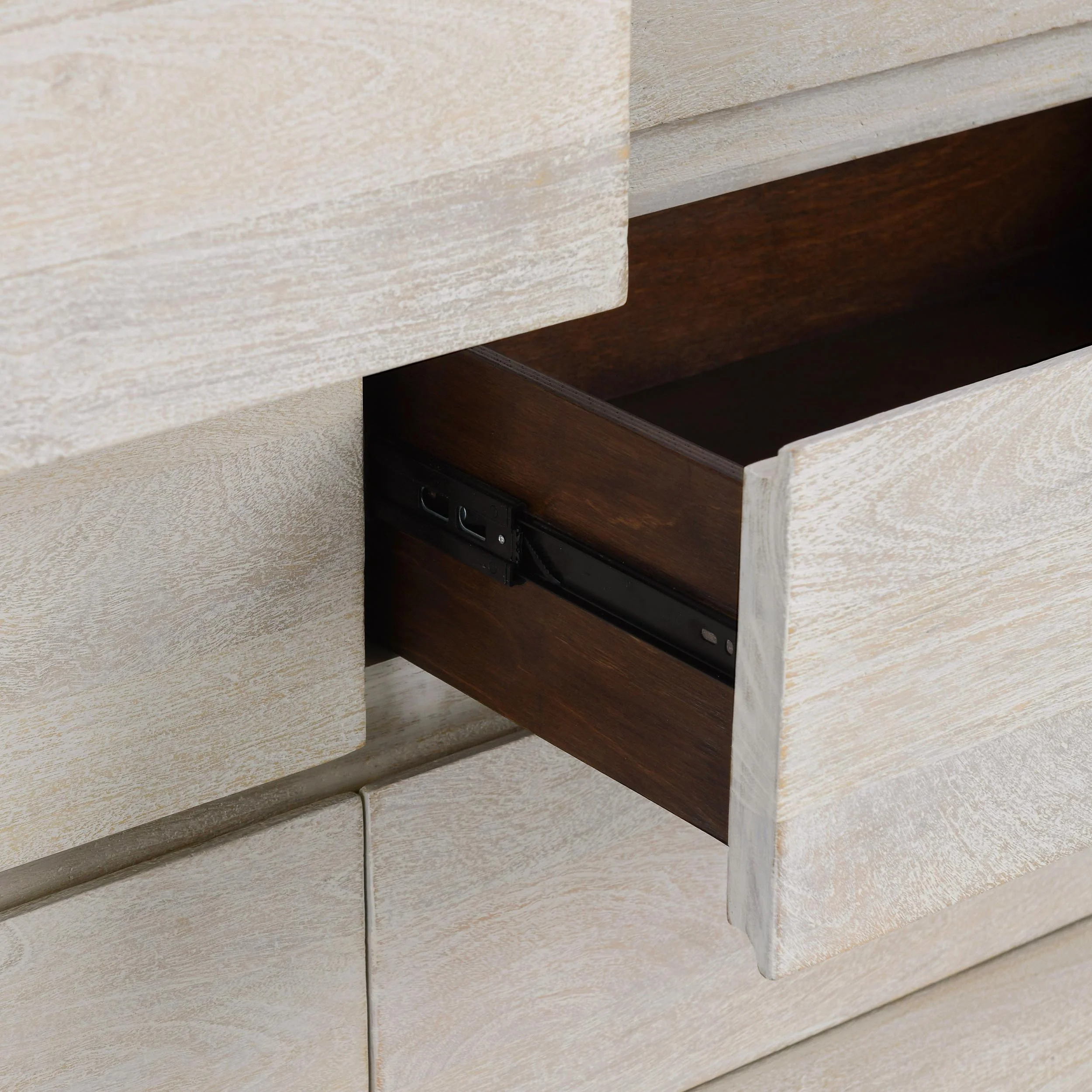 Reece 6 Drawer Dresser, Seashell White - Image 6
