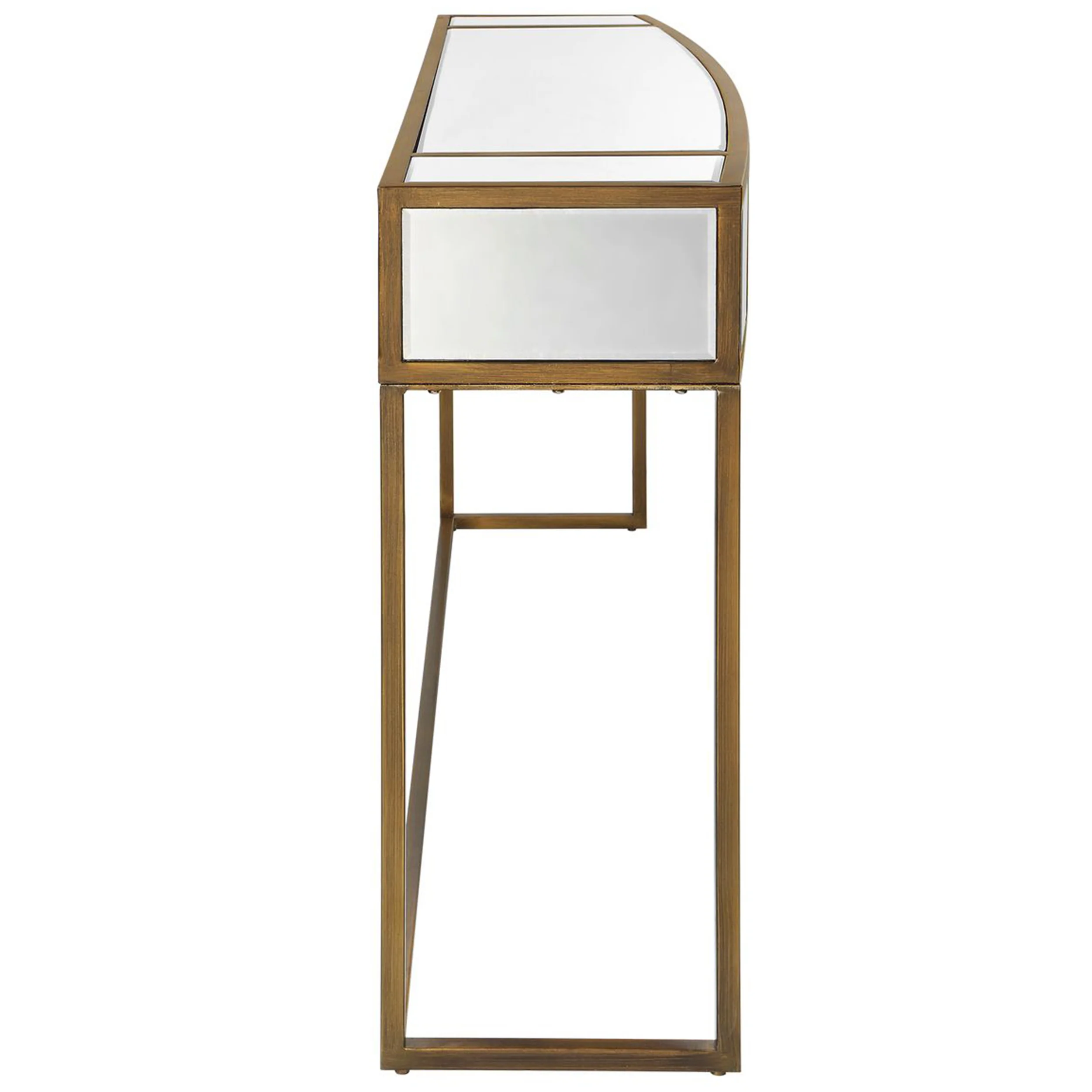 Reflect Console Table, Aged Gold - Image 3