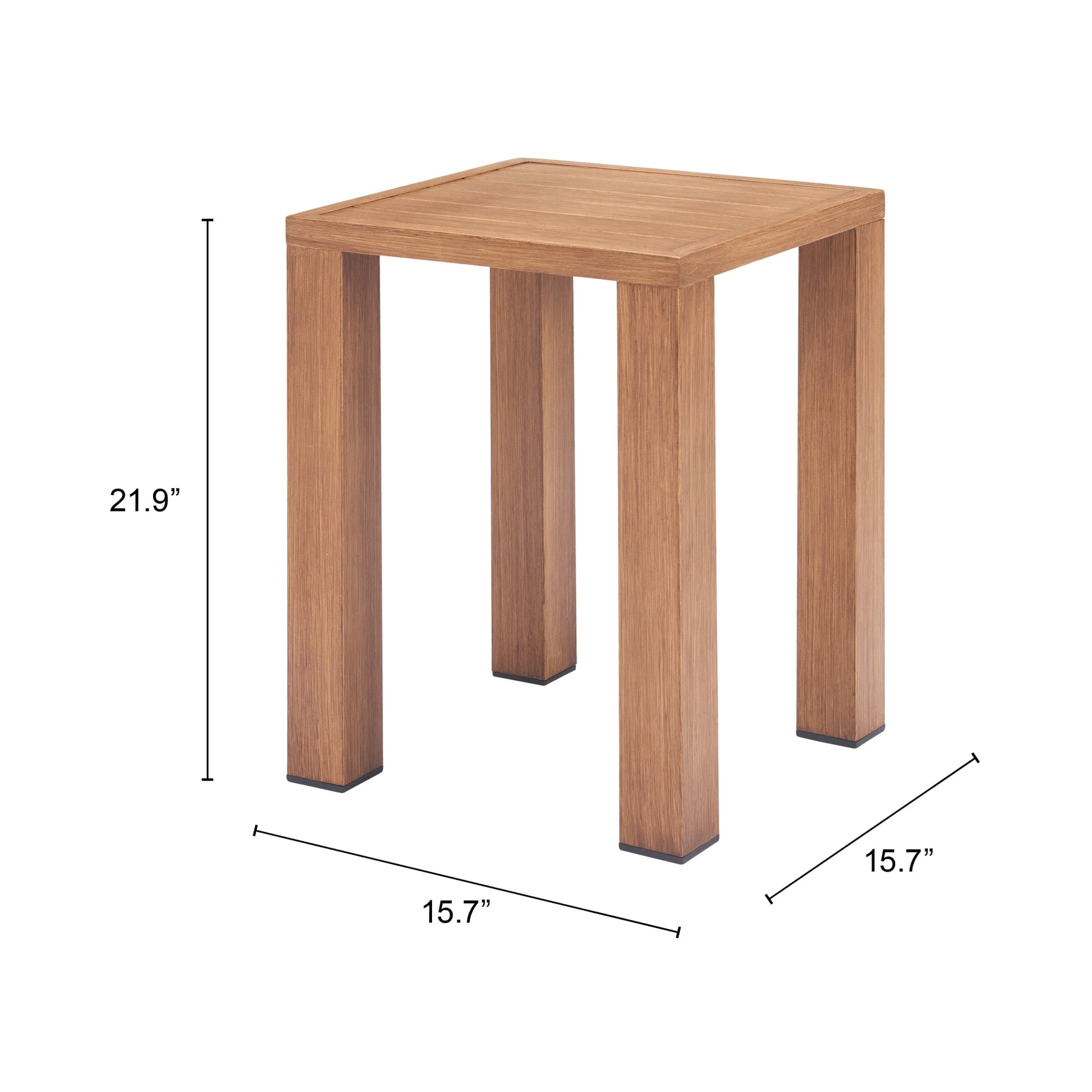 Regels Side Table, Natural - Image 6
