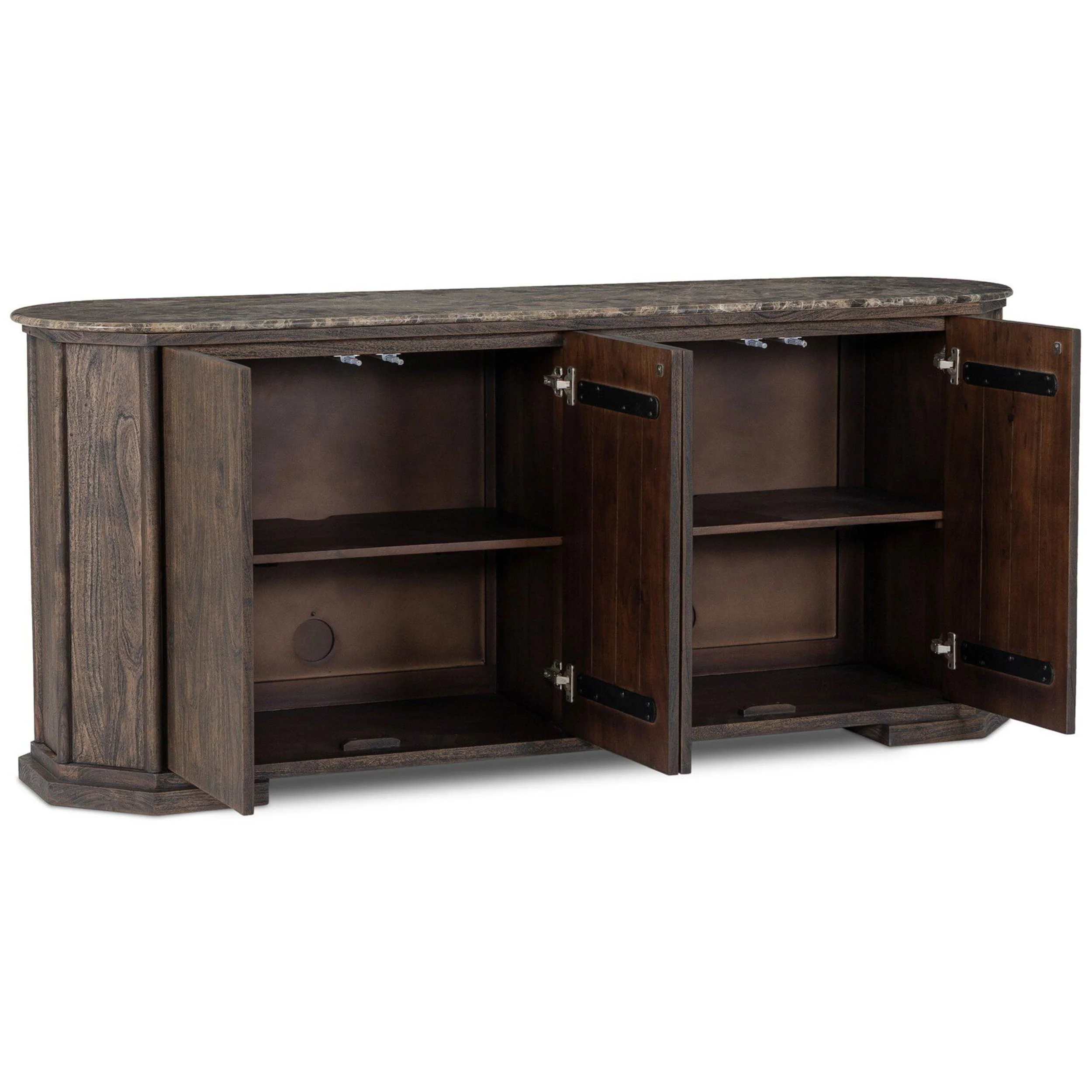 Pavlo Sideboard, Dark Brown by Four Hands - Image 6