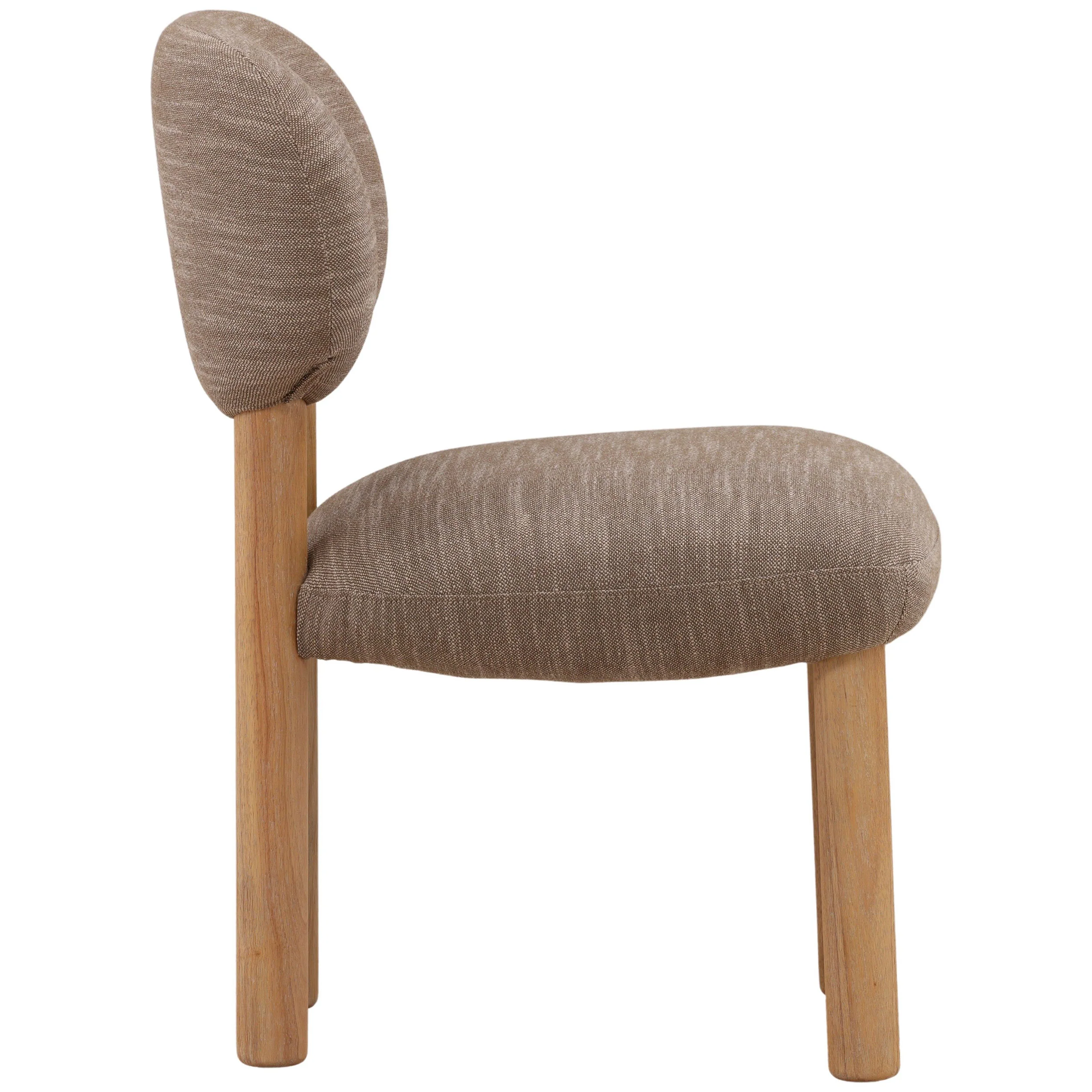 Renad Dining Chair, Brown, Set of 2 - Image 3