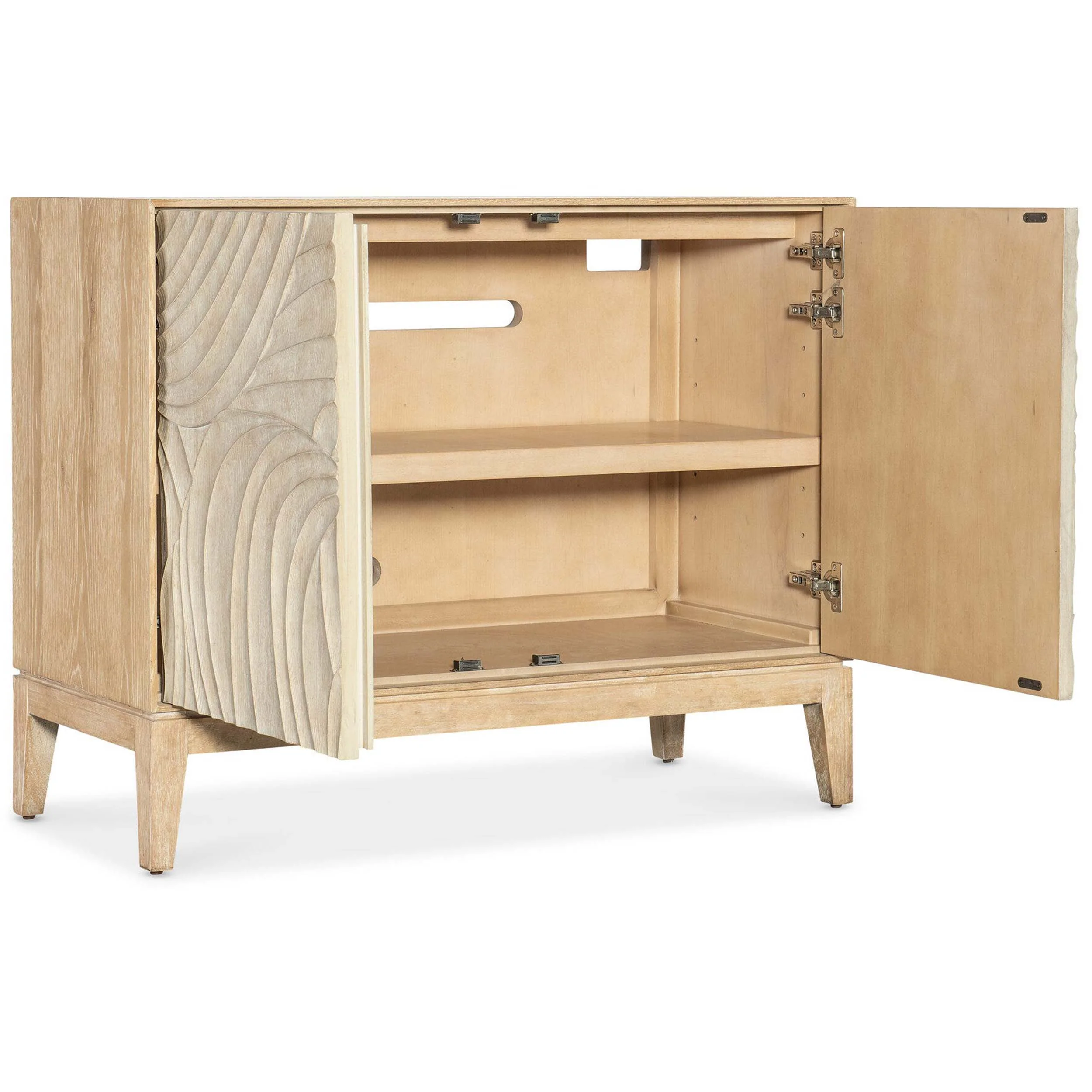 Retreat Carved Nightstand, Dune - Image 4