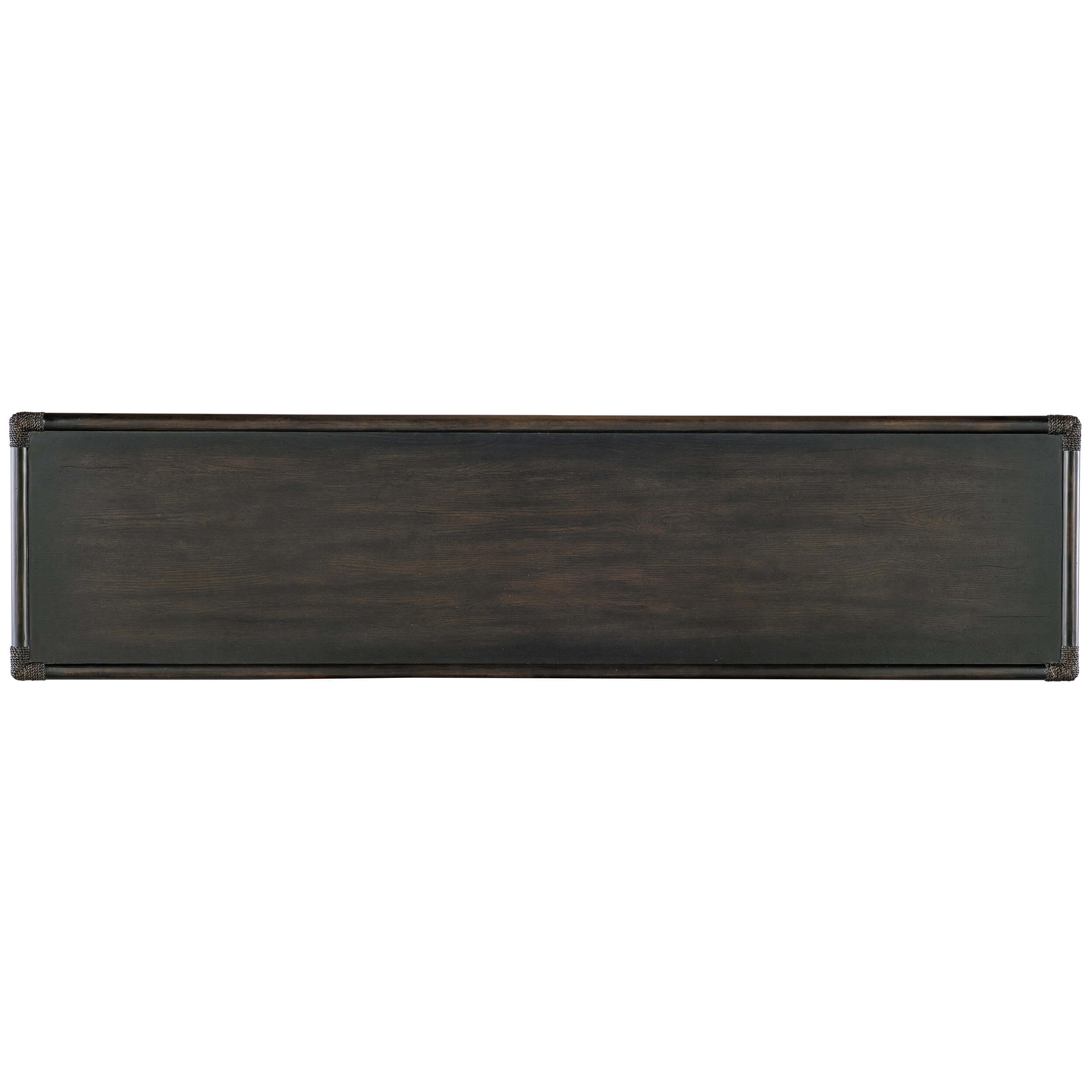Retreat Pole Rattan Console, Black Sand - Image 4