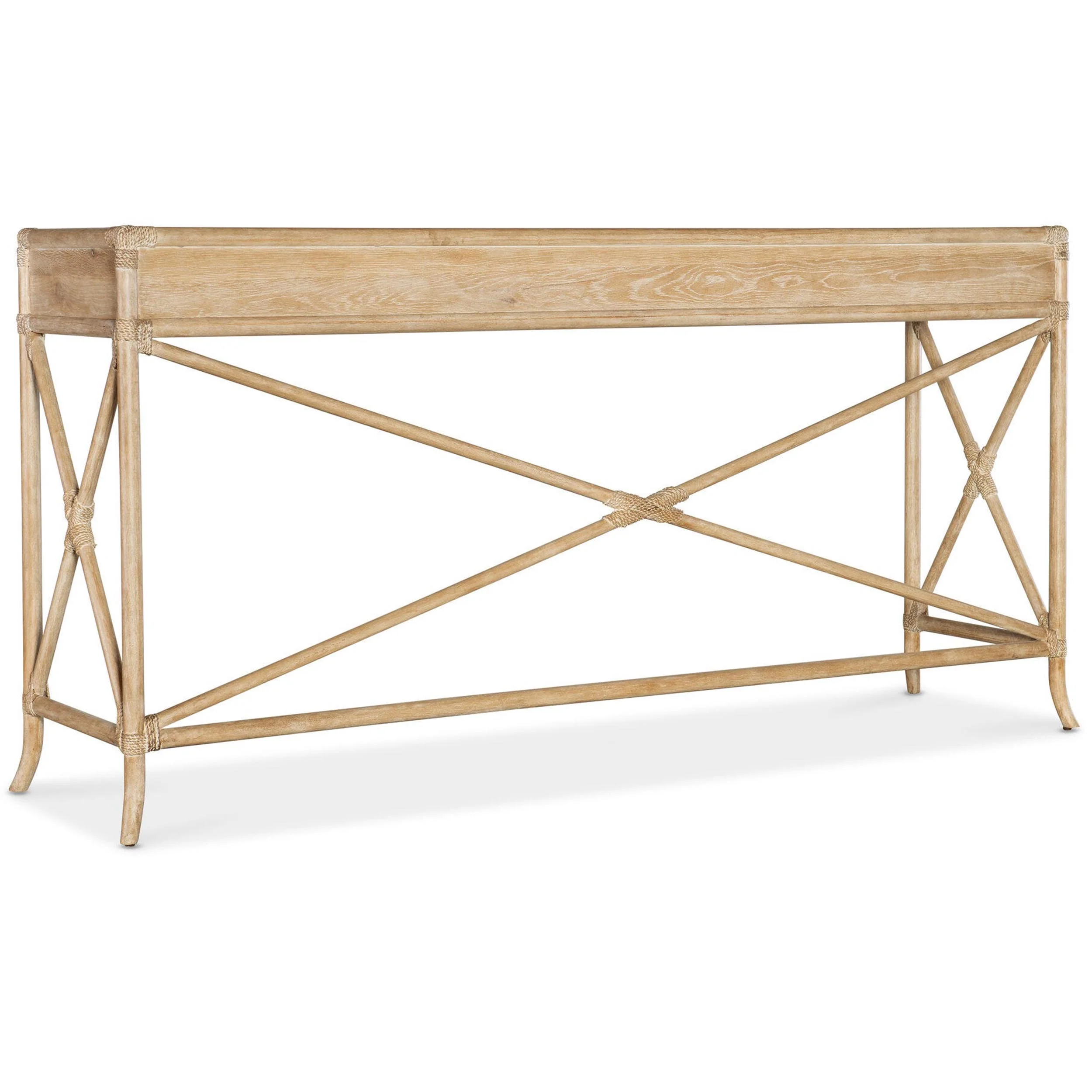Retreat Pole Rattan Console, Dune - Image 3
