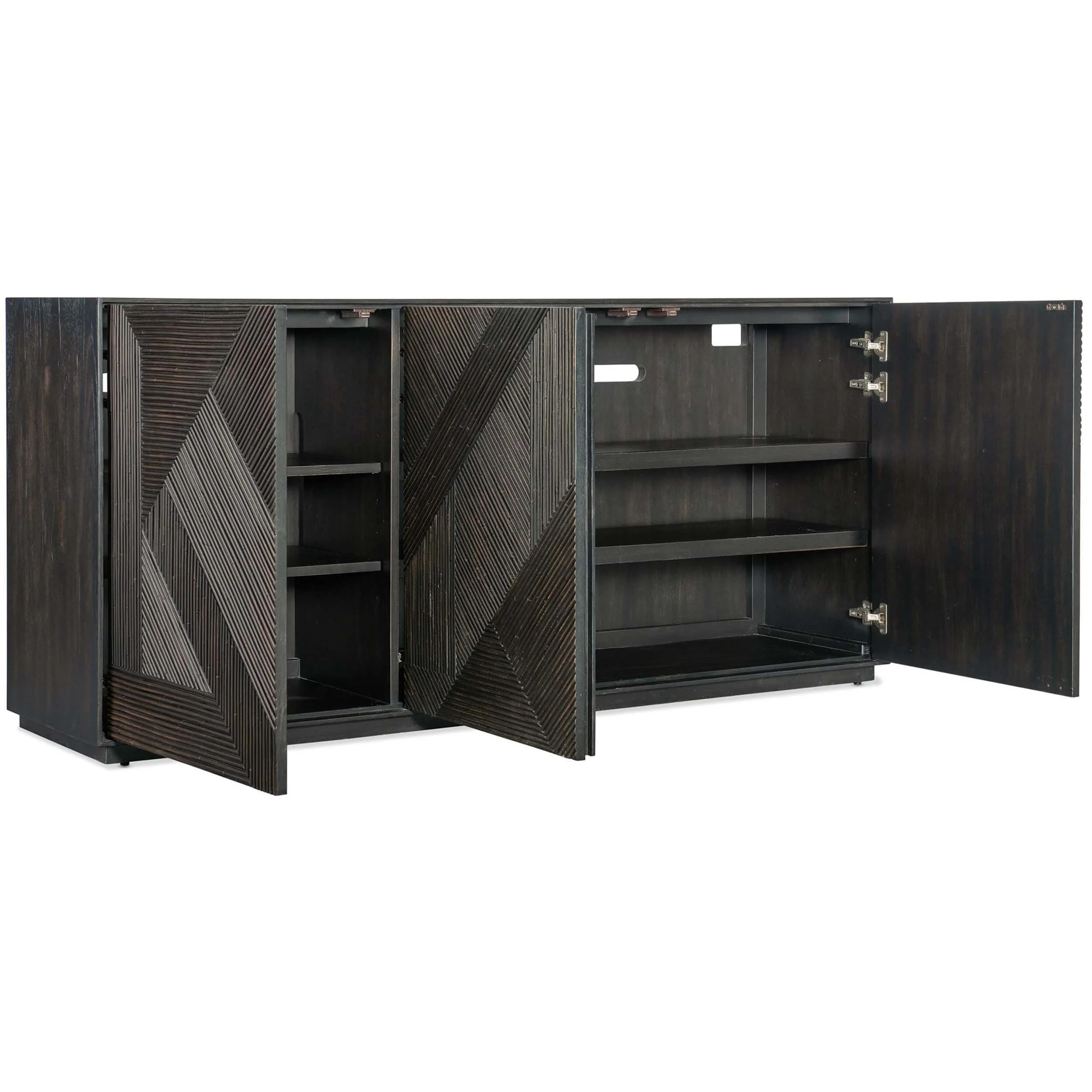 Retreat Reeded Entertainment Credenza - Image 4