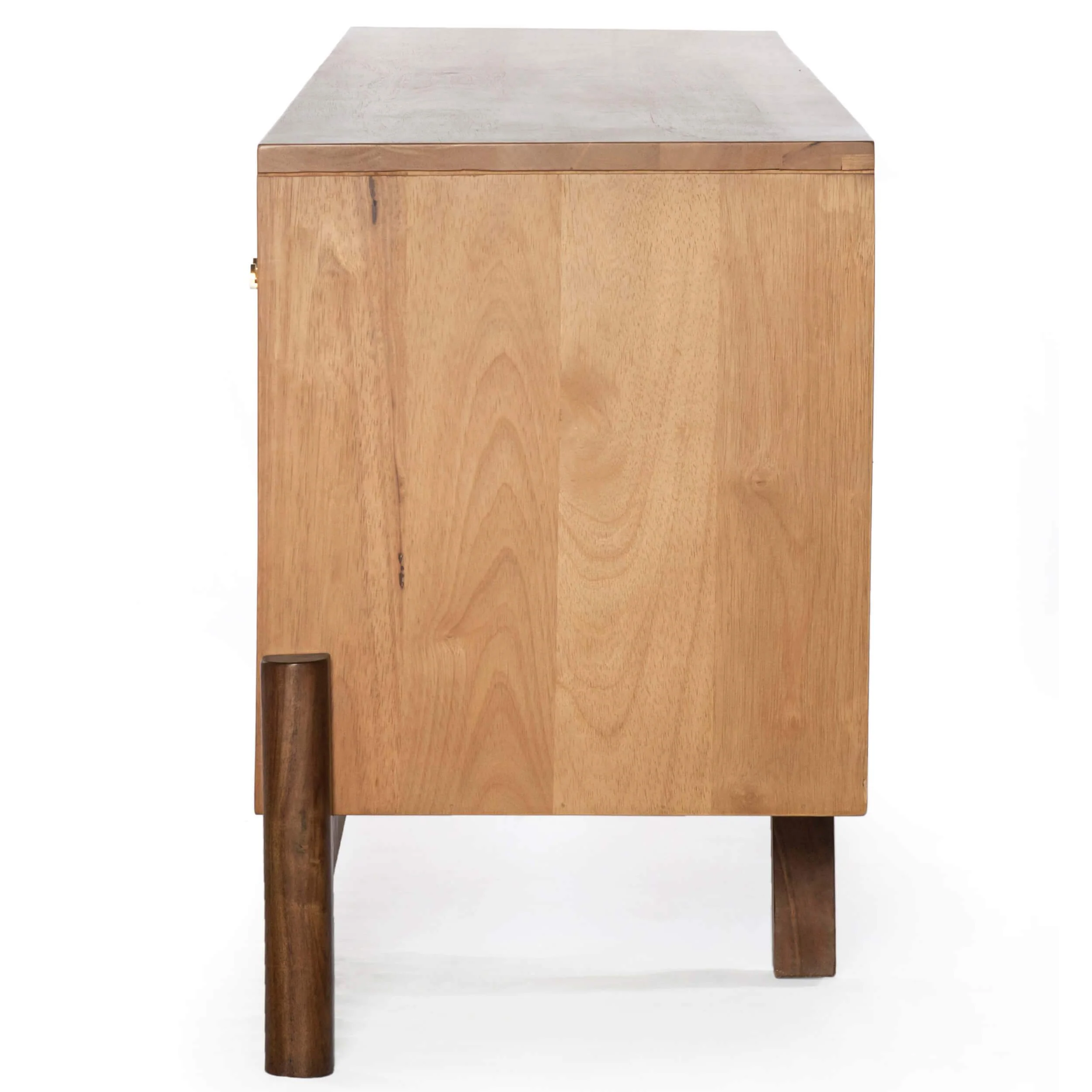 Reza Media Console, Smoked Honey by Four Hands - Image 3