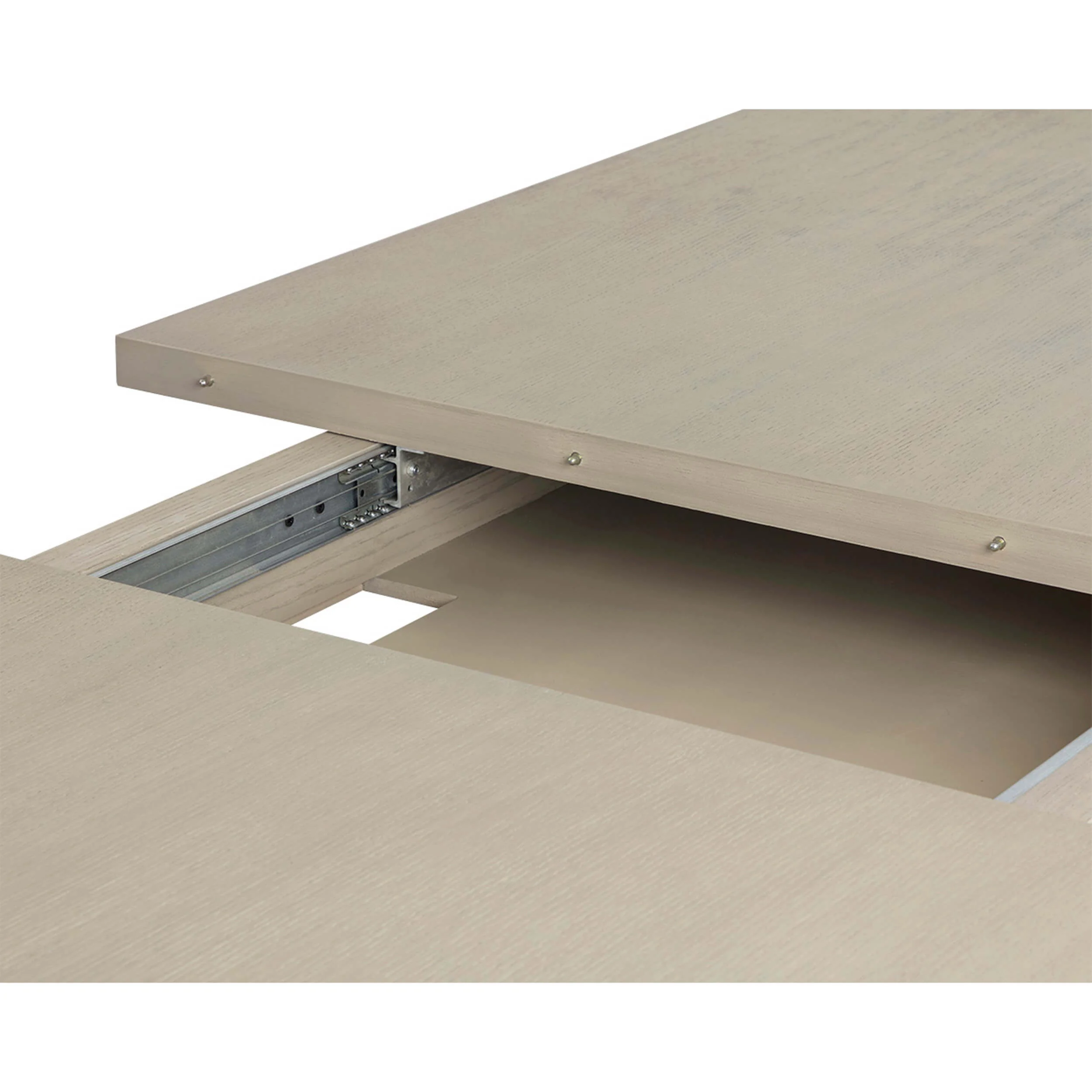 Rhaenyra Extension Dining Table, Greige - Image 2