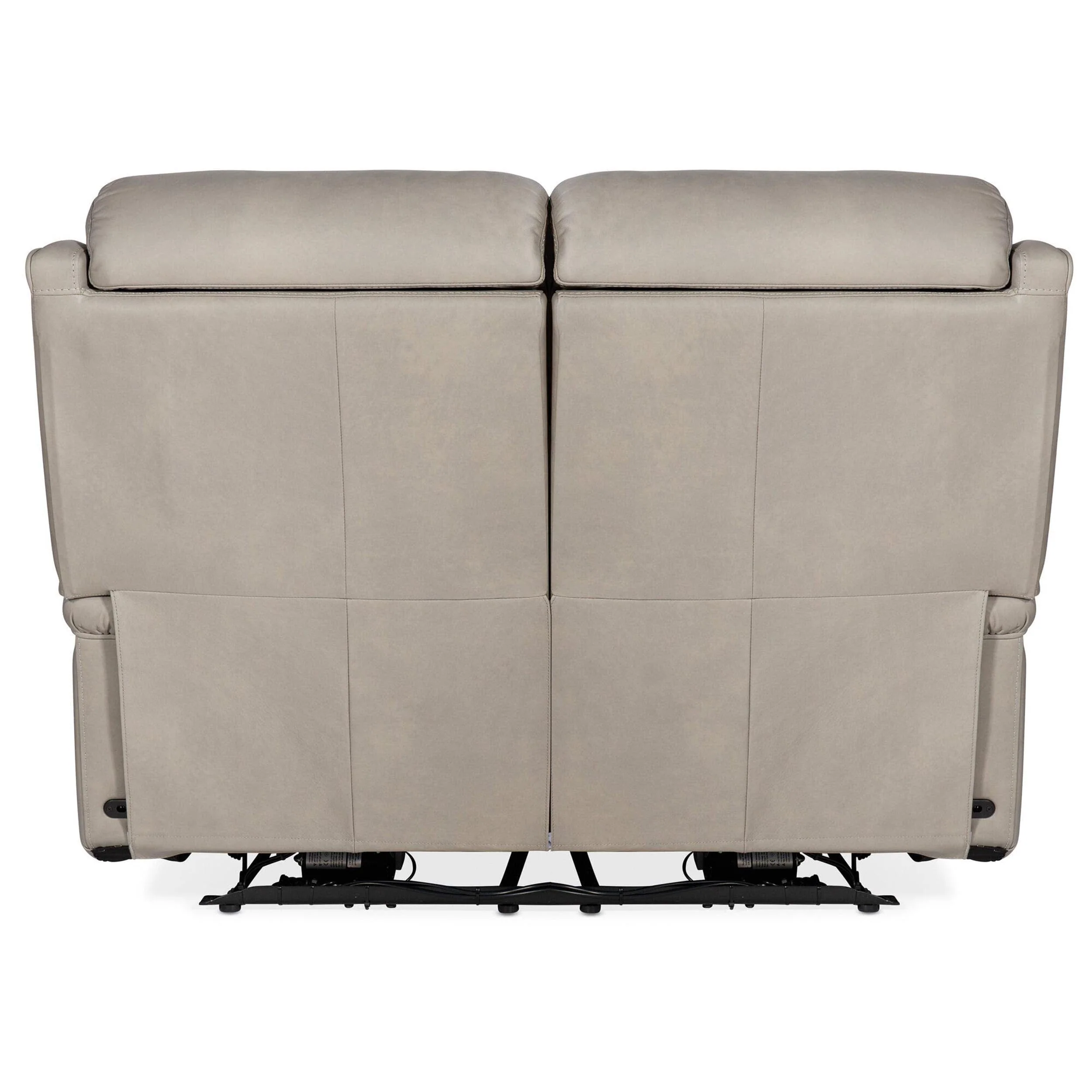 Rhea Leather Zero Gravity Power Recline Loveseat, Sahara Ash - Image 3