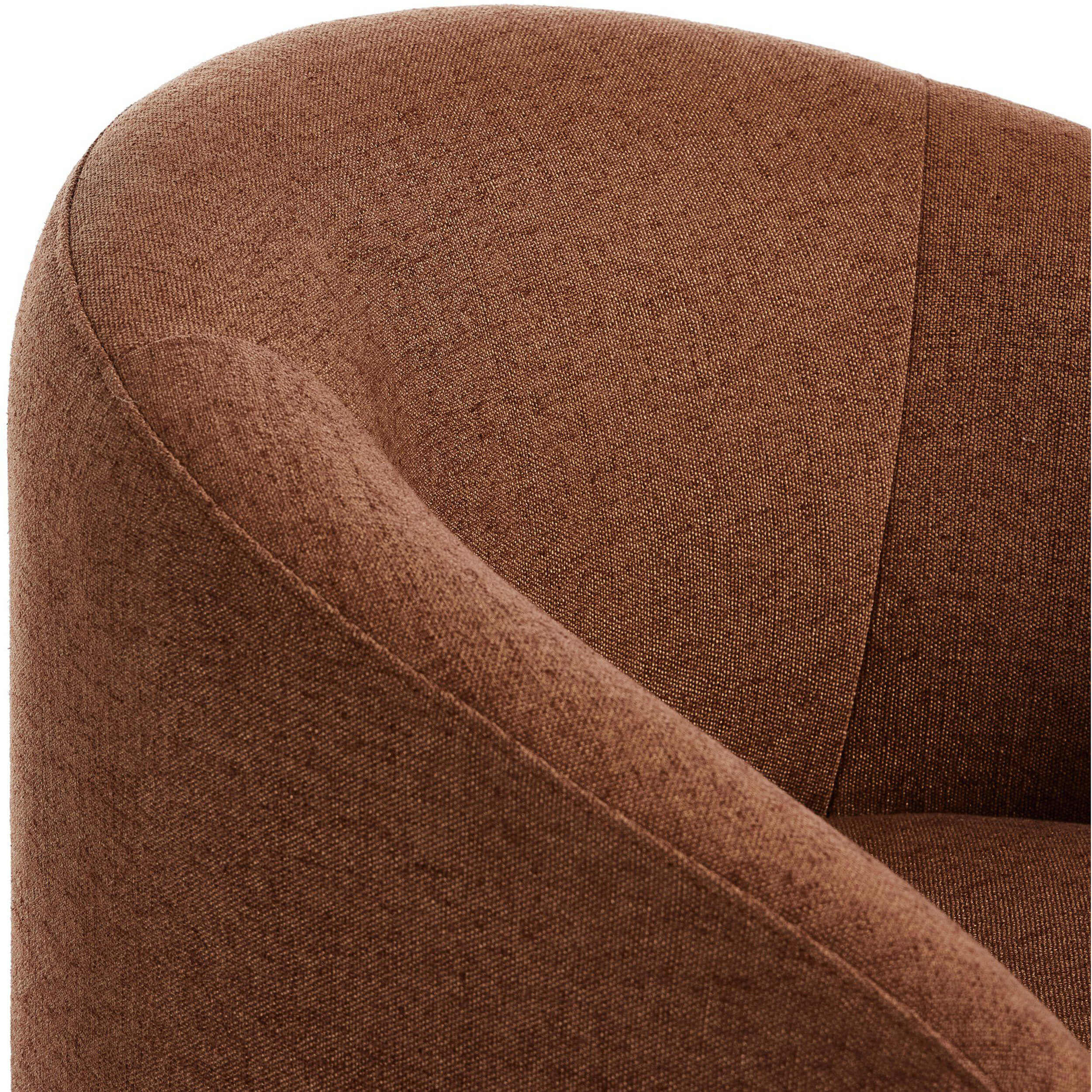 Rhett Dining Chair, Bartin Rust, Set of 2 by Four Hands - Image 4
