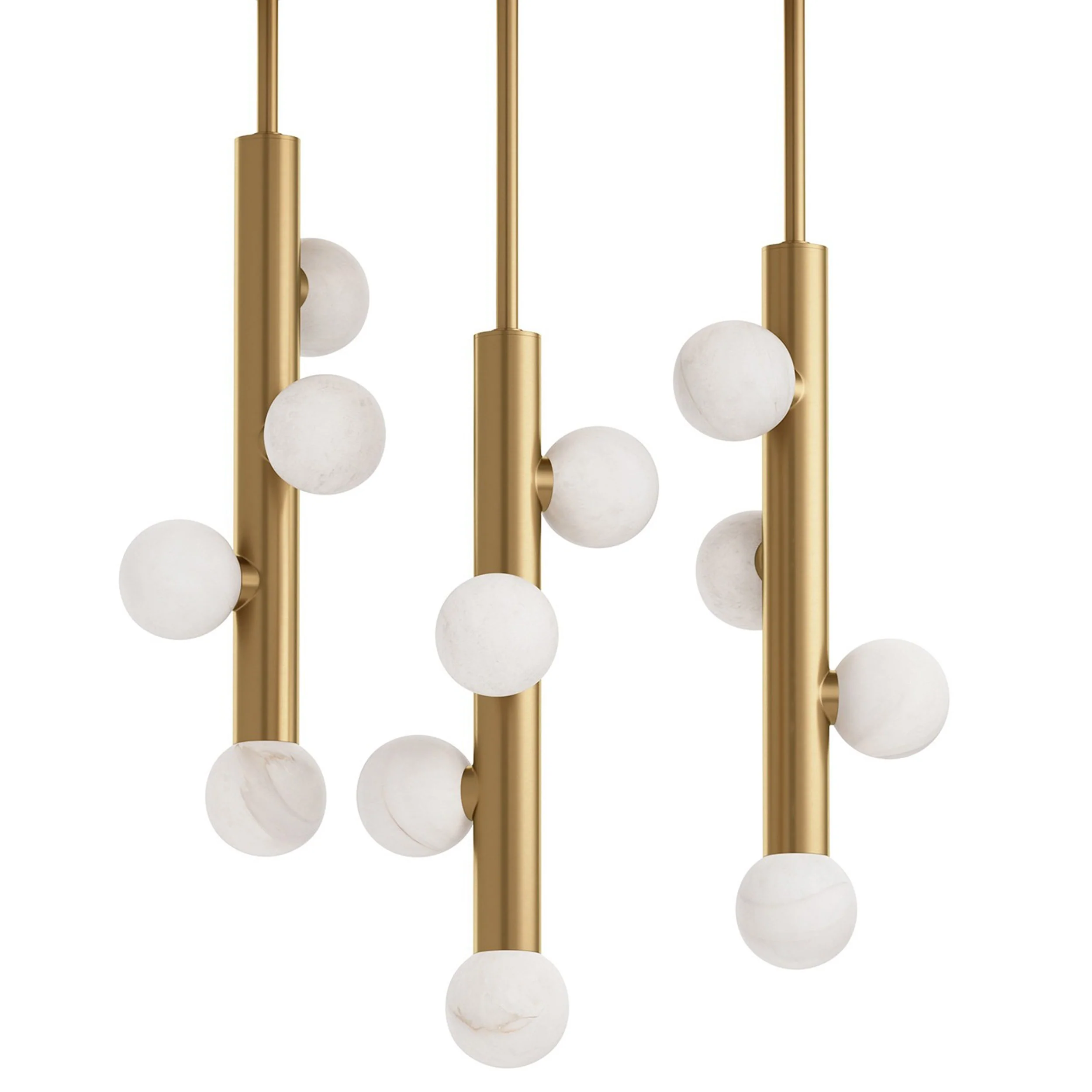 Rhoads Chandelier, Natural Brass - Image 2