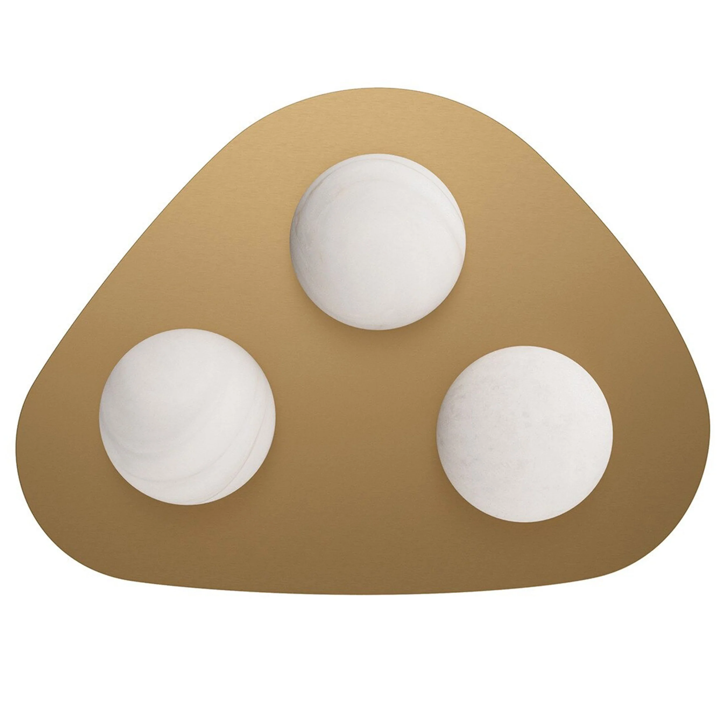 Rhoads Flush Mount, Natural Brass - Image 3