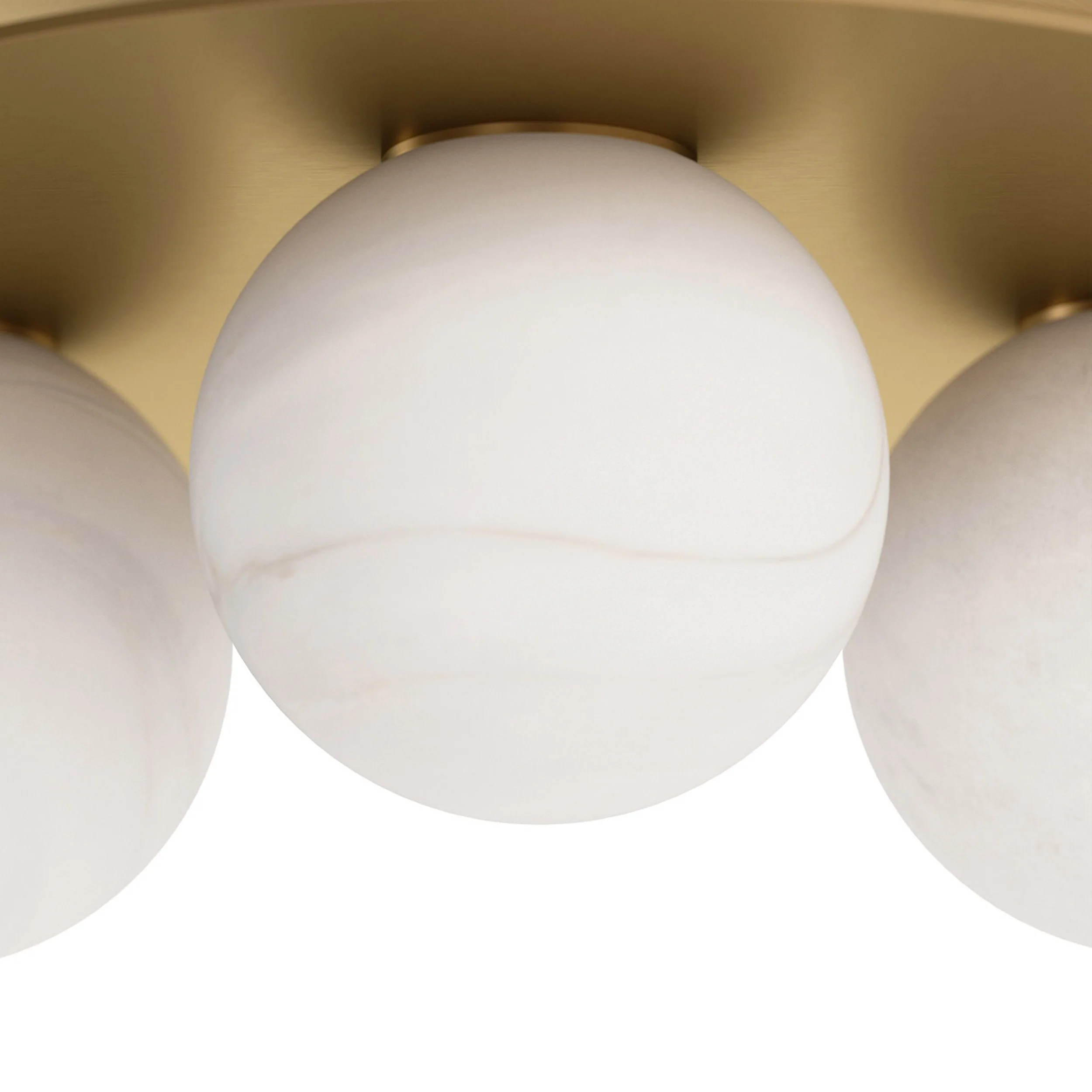 Rhoads Flush Mount, Natural Brass - Image 5