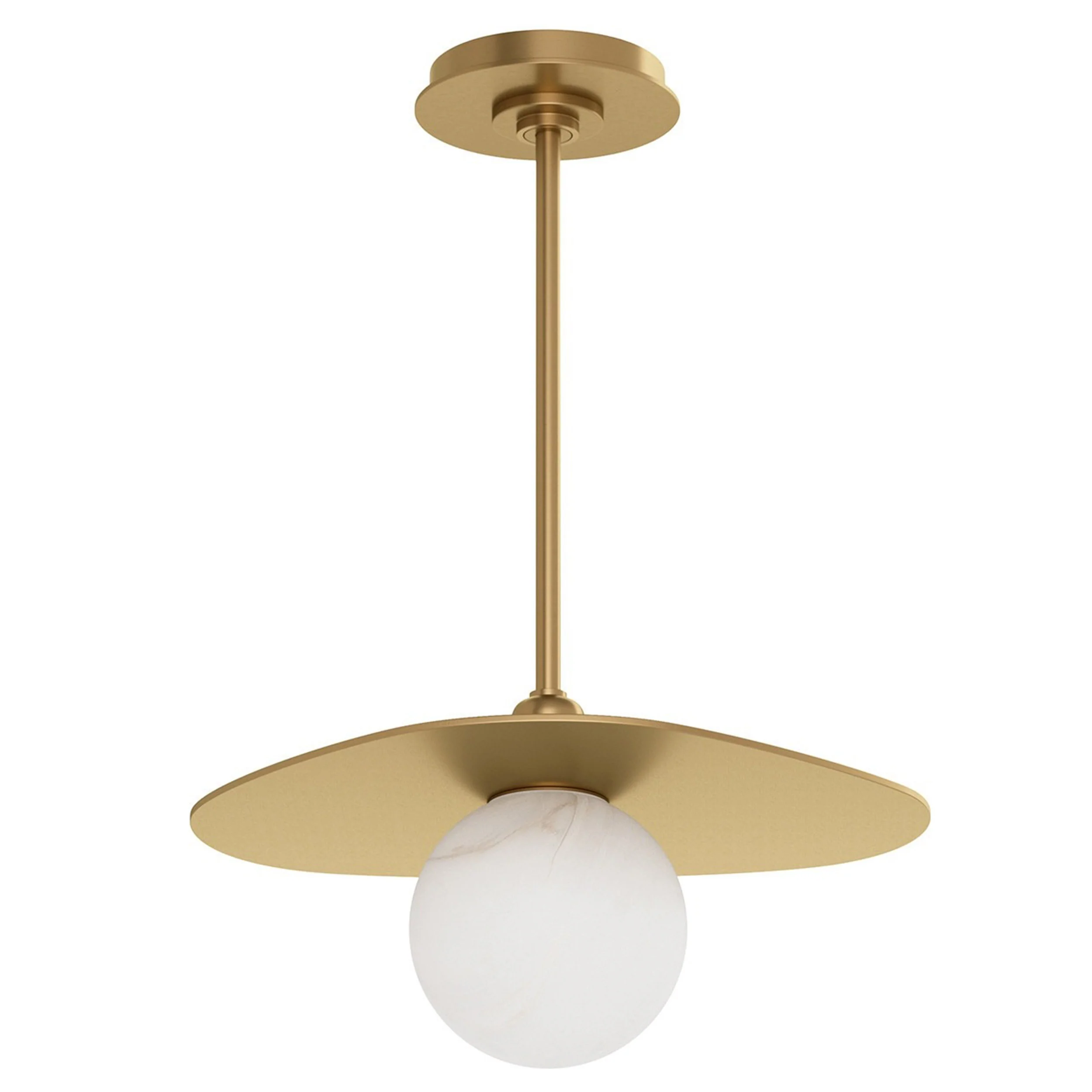Rhoads Pendant, Natural Brass - Image 2