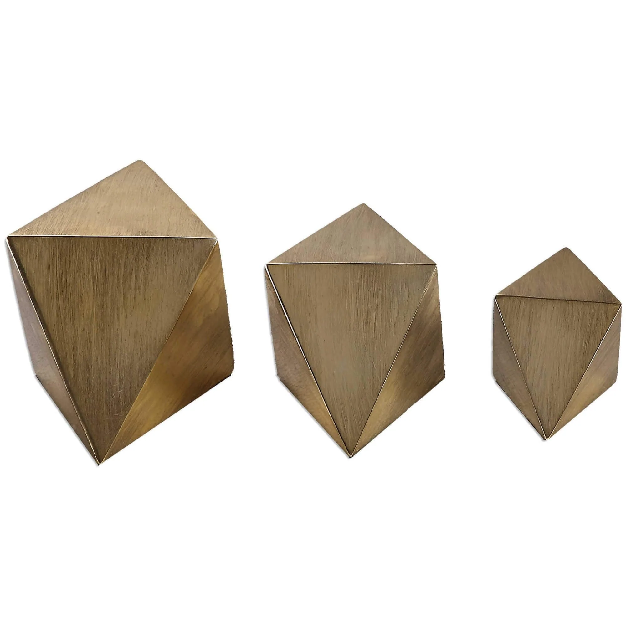 Rhombus Sculpture, Set of 3 - Image 3