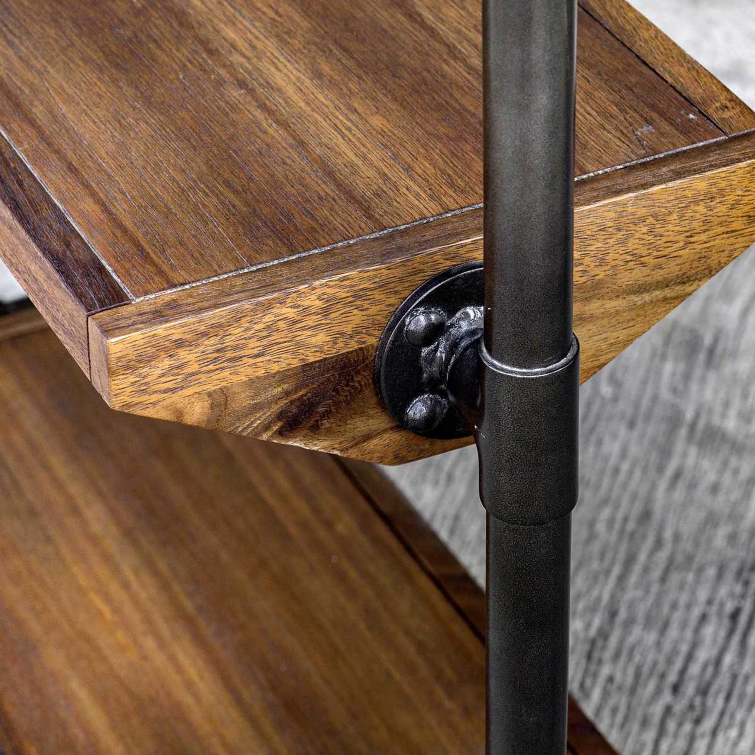 Rhordyn Etagere, Aged Gunmetal - Image 4