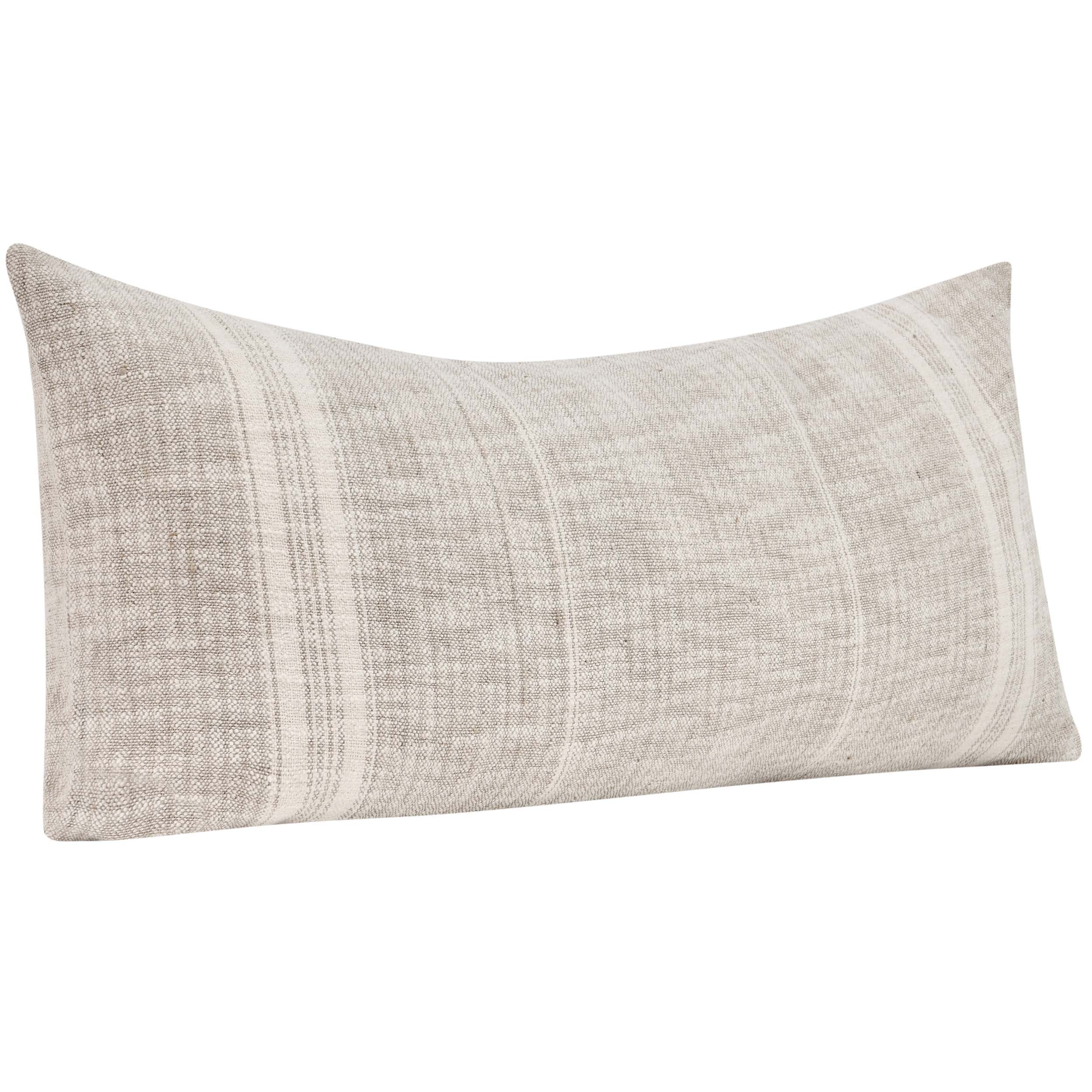 Ria Lumbar Pillow, Natural/Ivory - Image 2