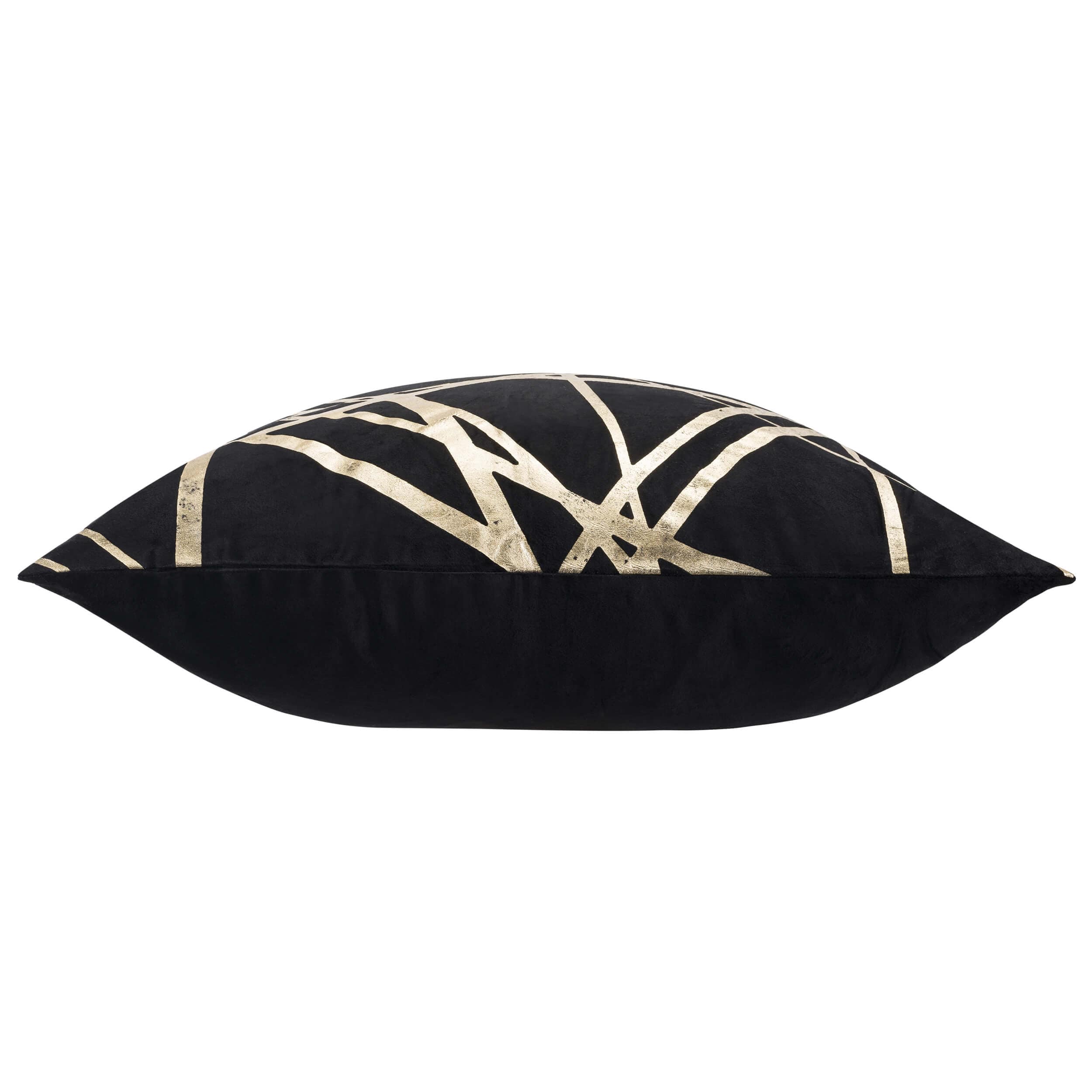Rica Euro Sham, Black/Gold - Image 2