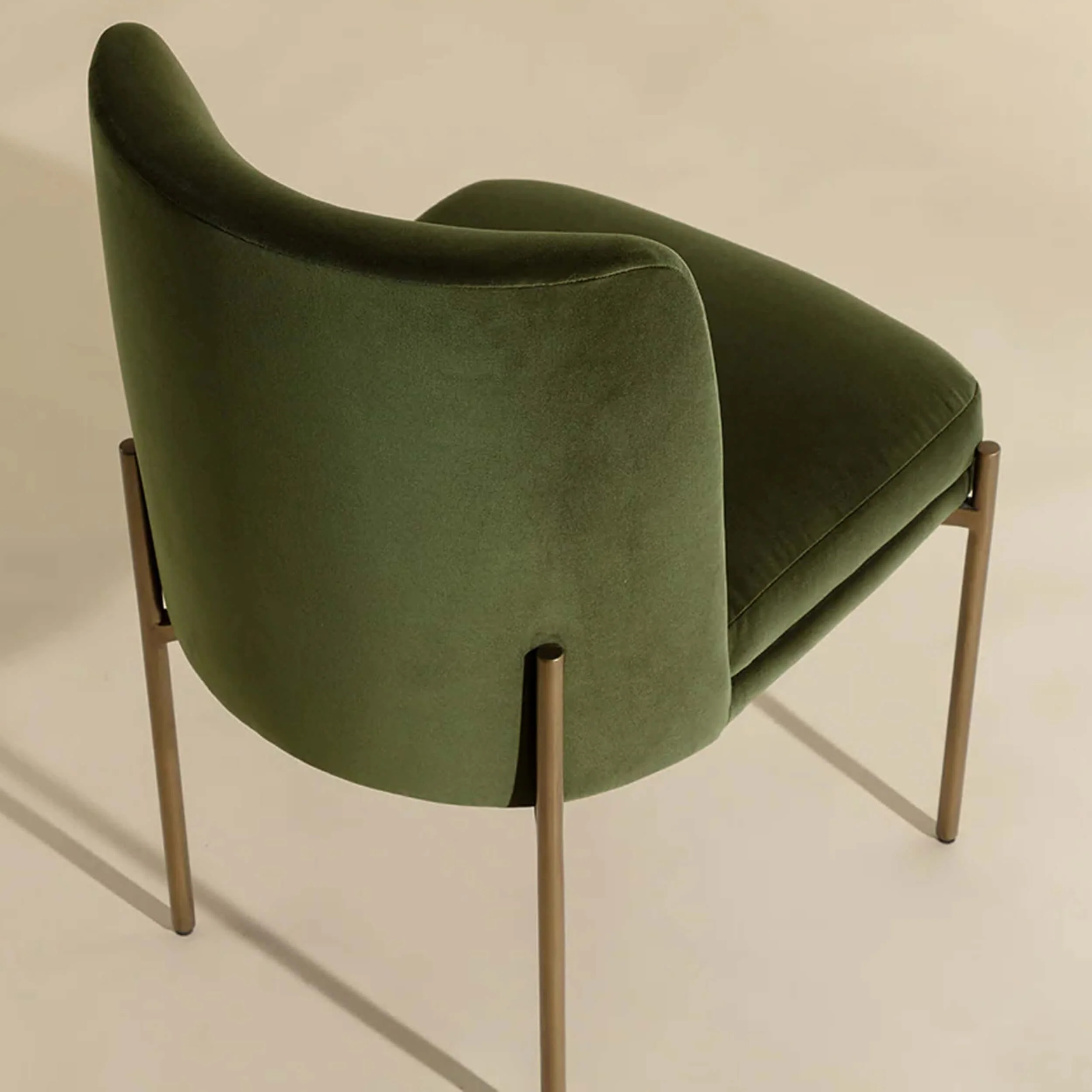 Richie Dining Chair, Forest Green, Set of 2 - Image 4