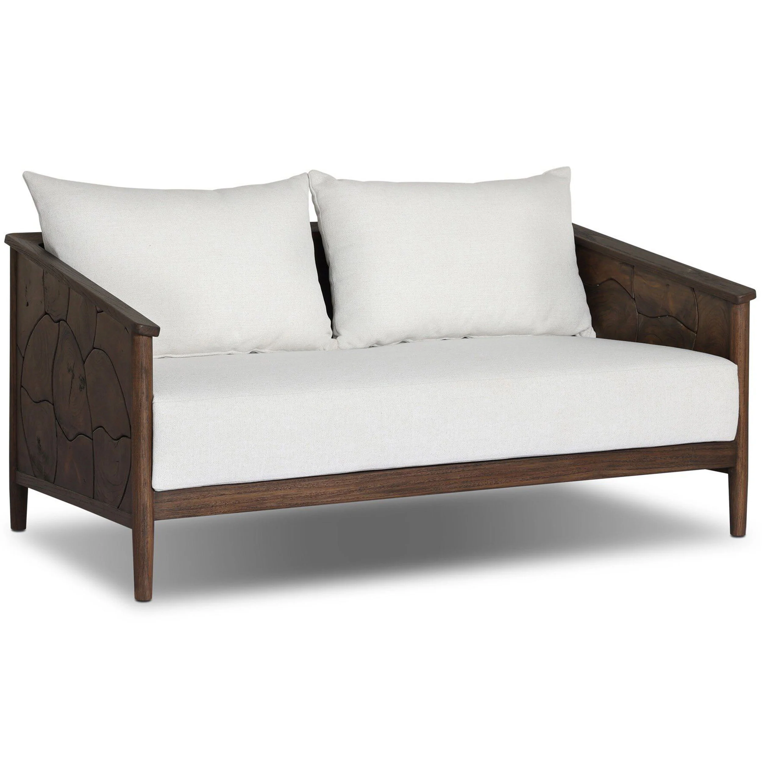 Ridge 58" Outdoor Sofa, Alessi Linen by Four Hands - Image 2