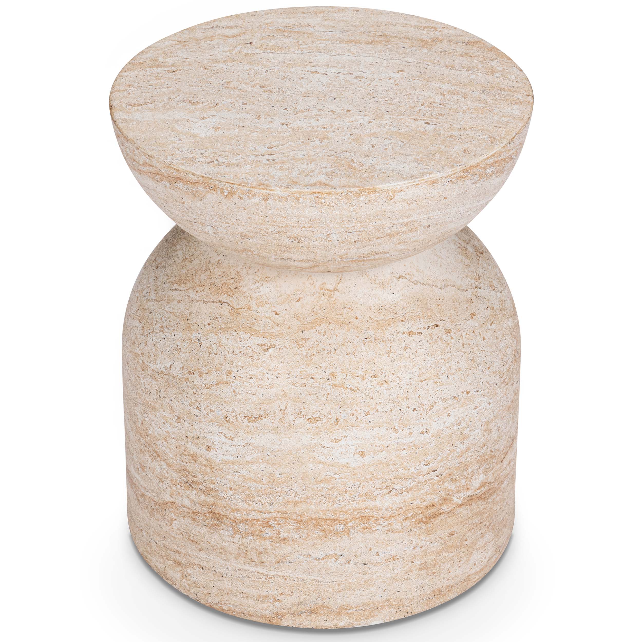 Ridgewood Outdoor Stool, Beige