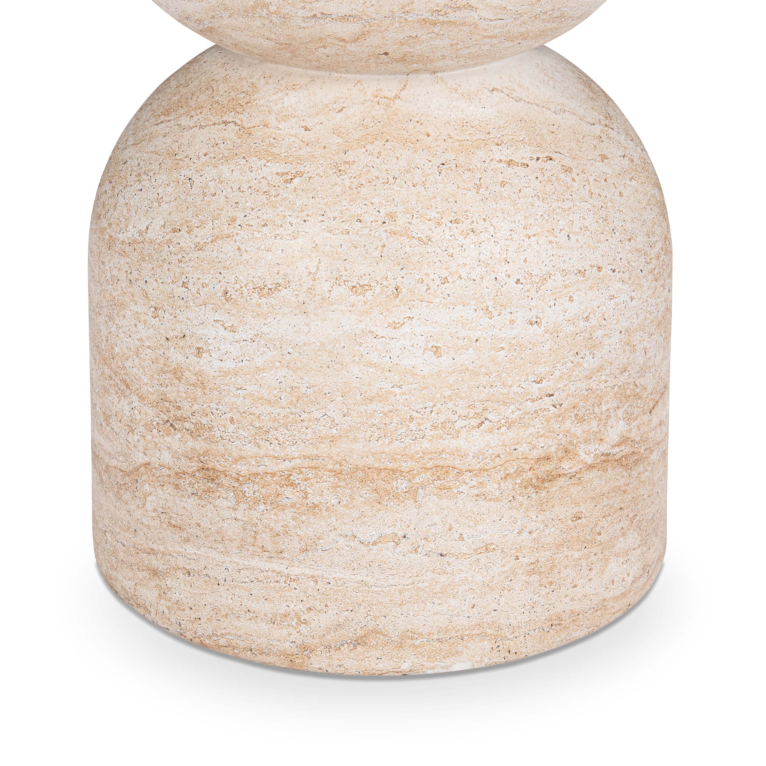 Ridgewood Outdoor Stool, Beige - Image 5
