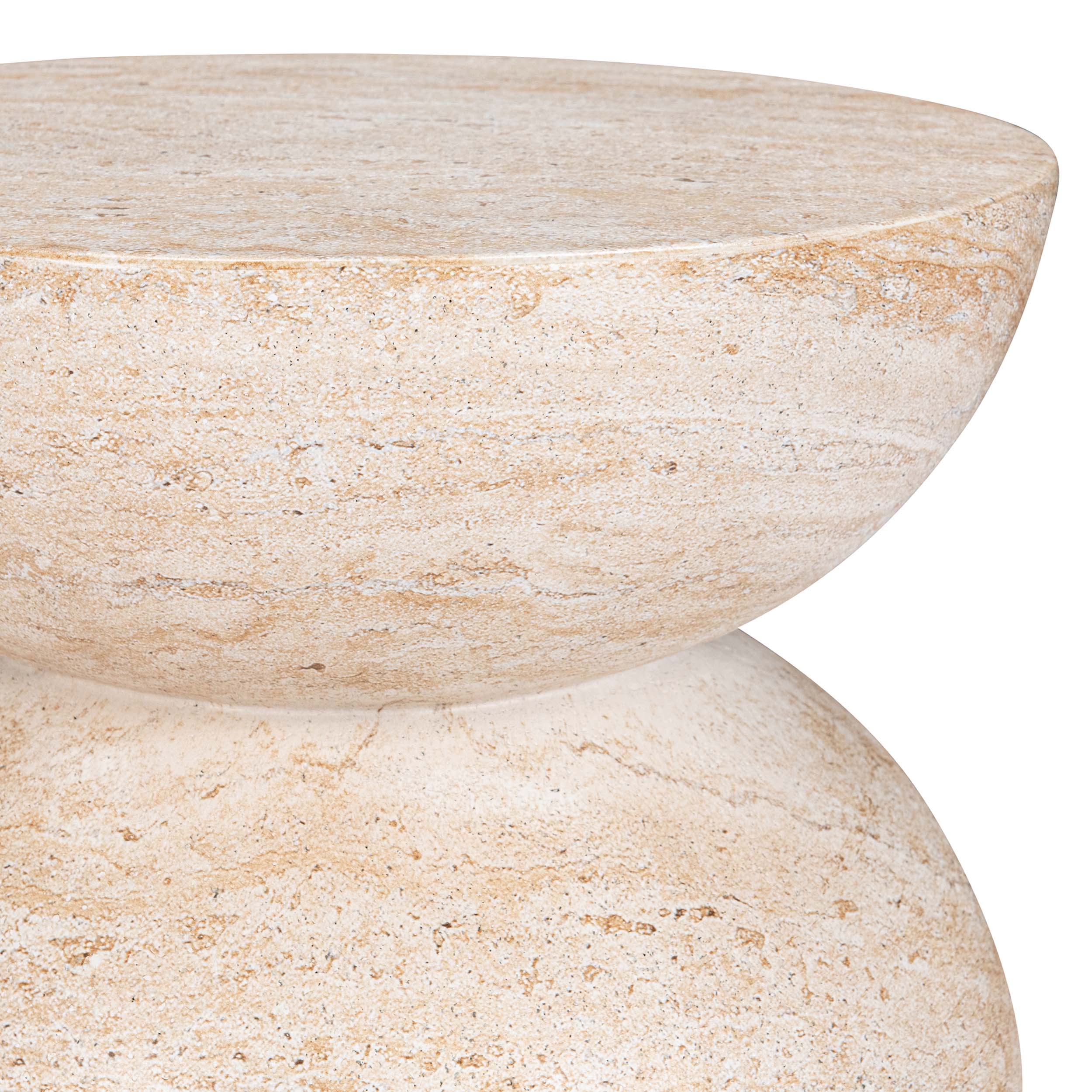 Ridgewood Outdoor Stool, Beige - Image 6