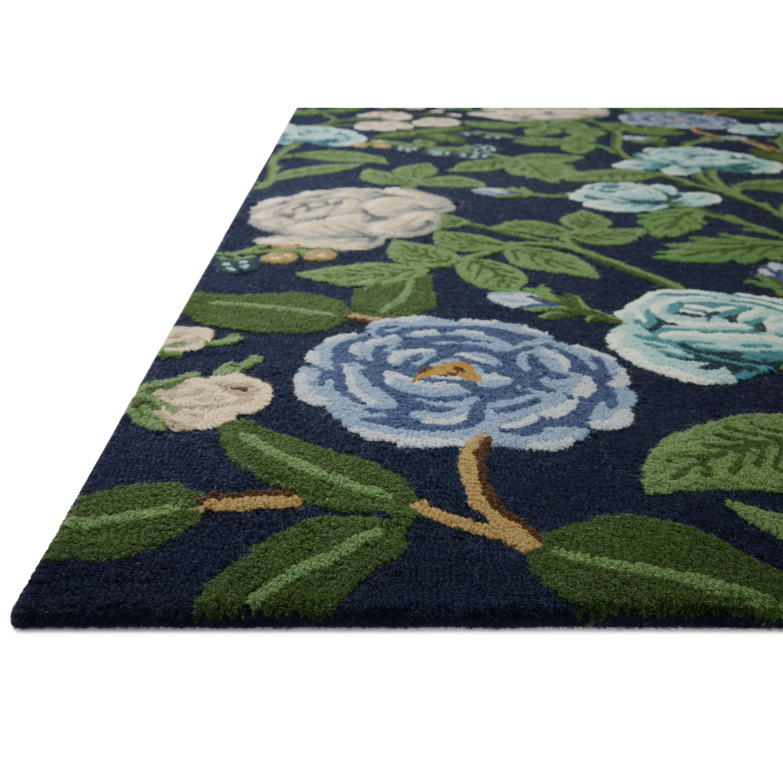 Rifle Paper Co. x Loloi Rug Highgrove HIG-02, Navy - Image 2