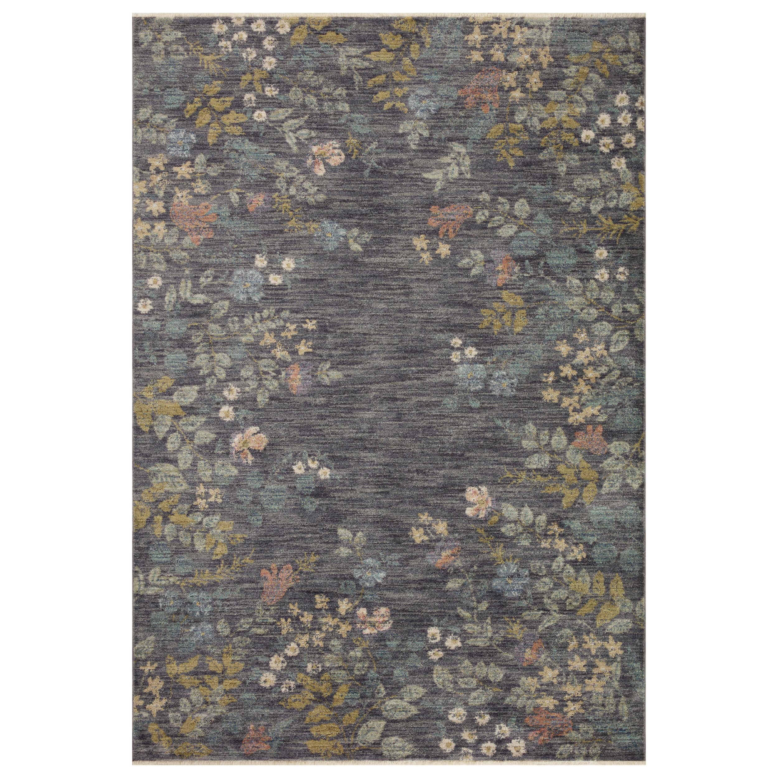 Rifle Paper Co. x Loloi Rug Provence PRO-01, Abbey Slate