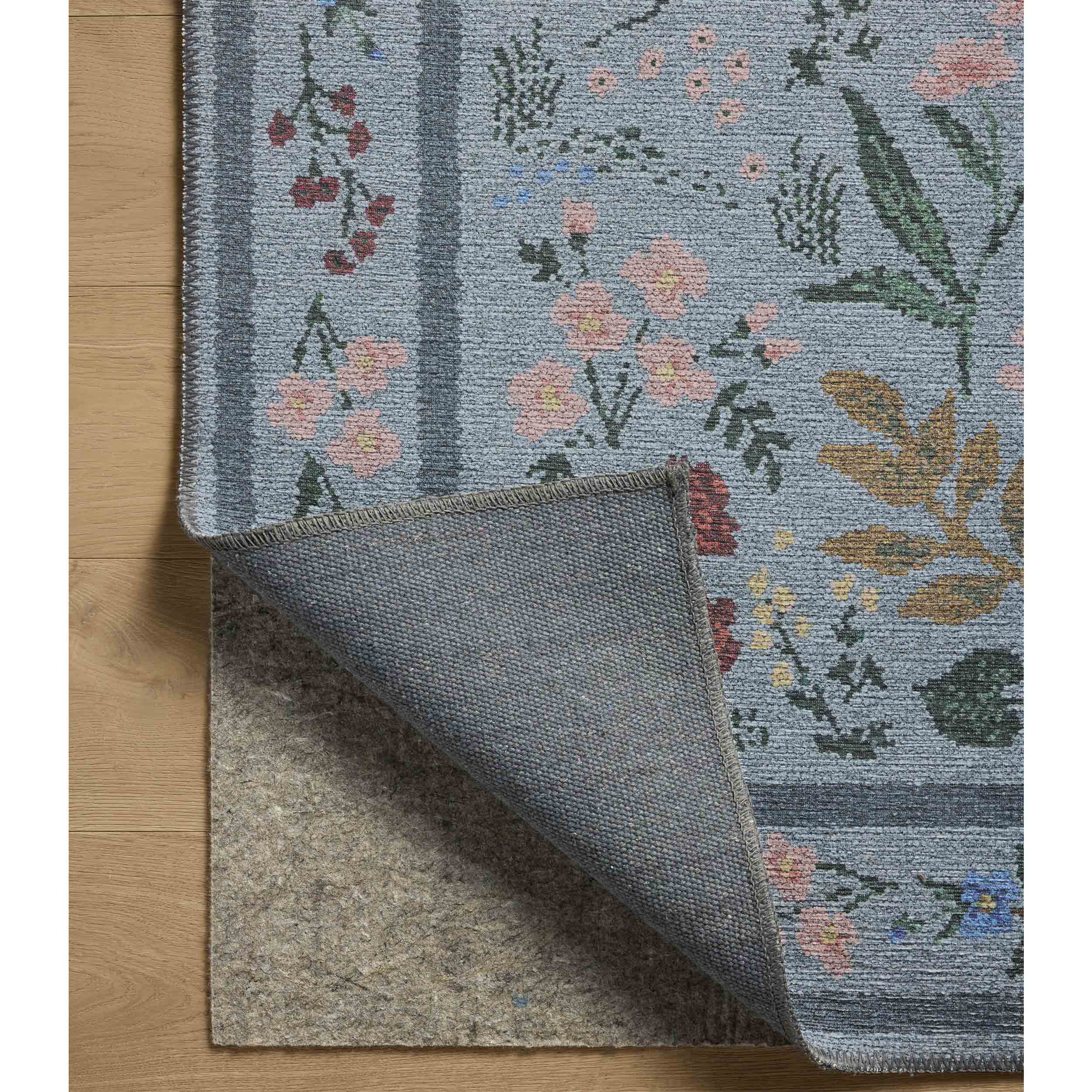 Rifle Paper Co. x Loloi Rug Wildwood, Blue - Image 4