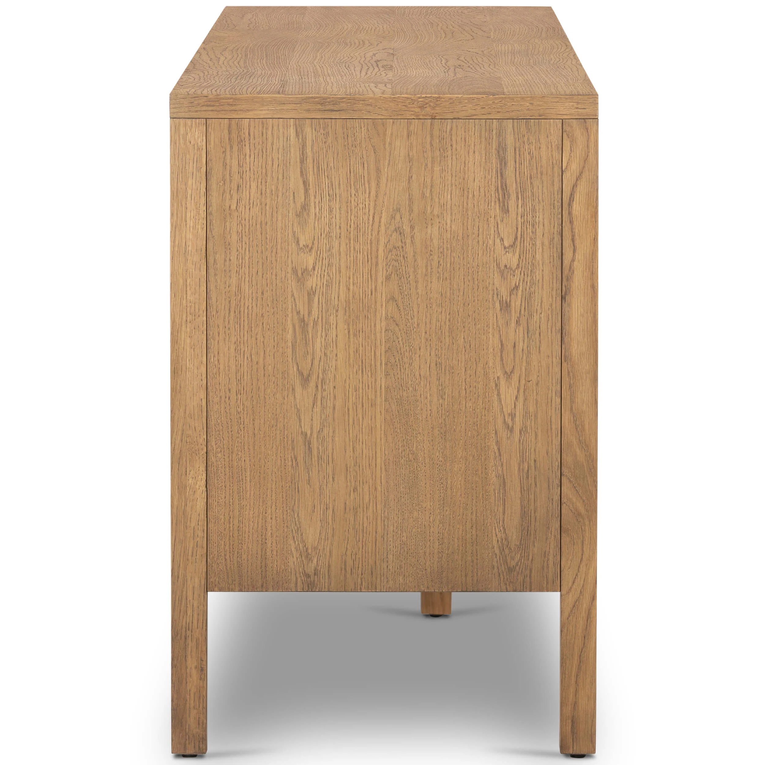 Riggs Media Console, Amber Oak by Four Hands - Image 2