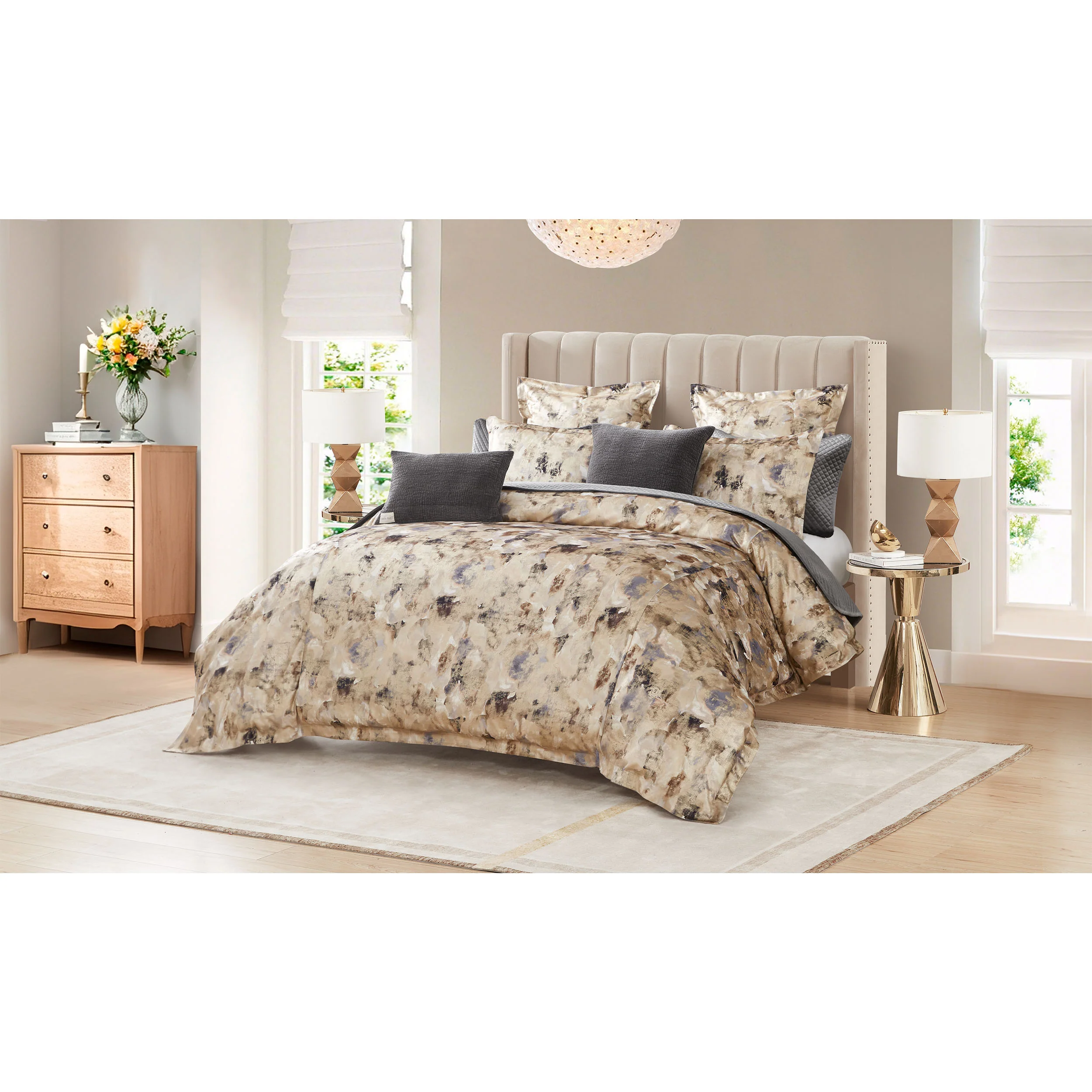 Rimini Pillow, Brown - Image 3