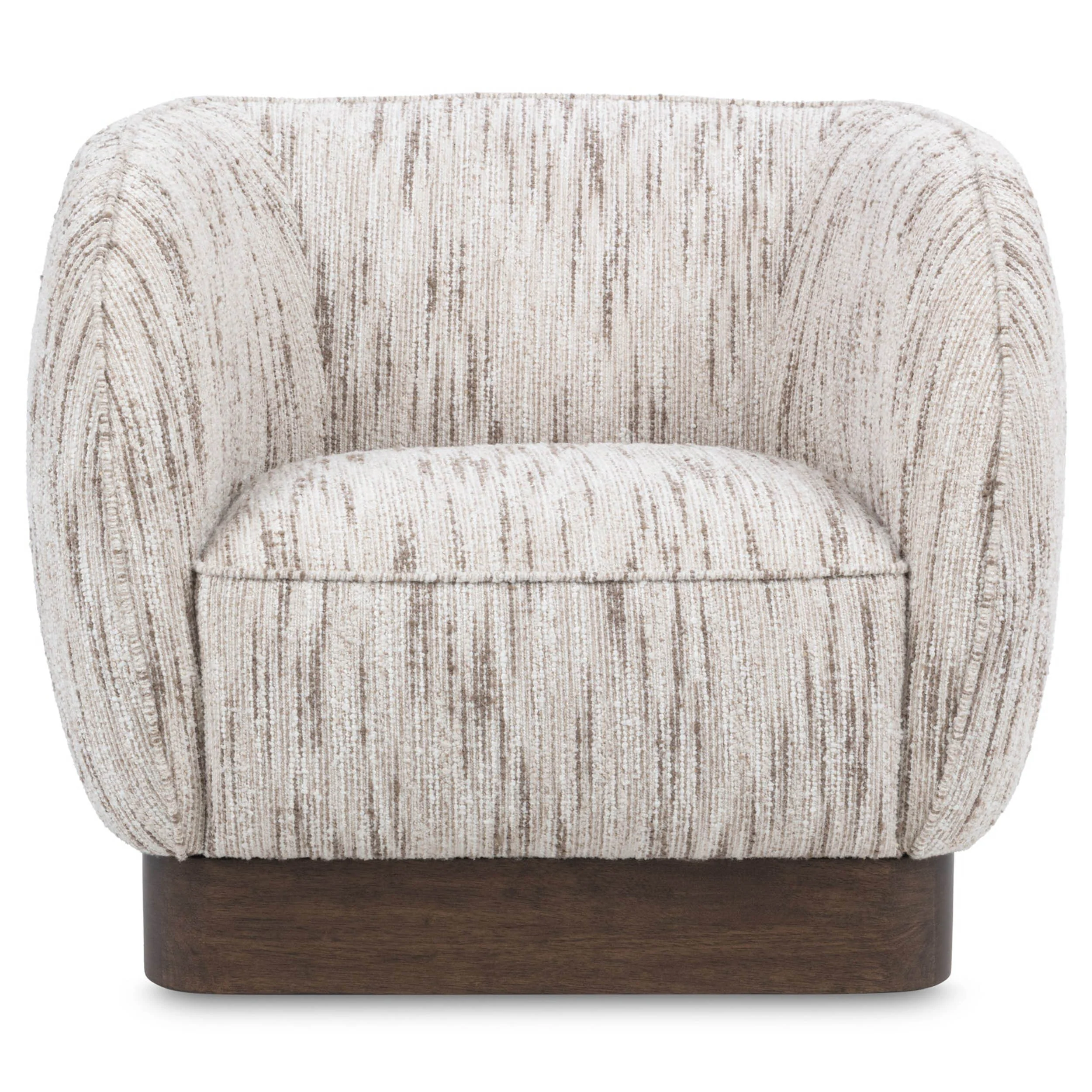 Rinner Swivel Accent Chair, Cocoa Cream - Image 2