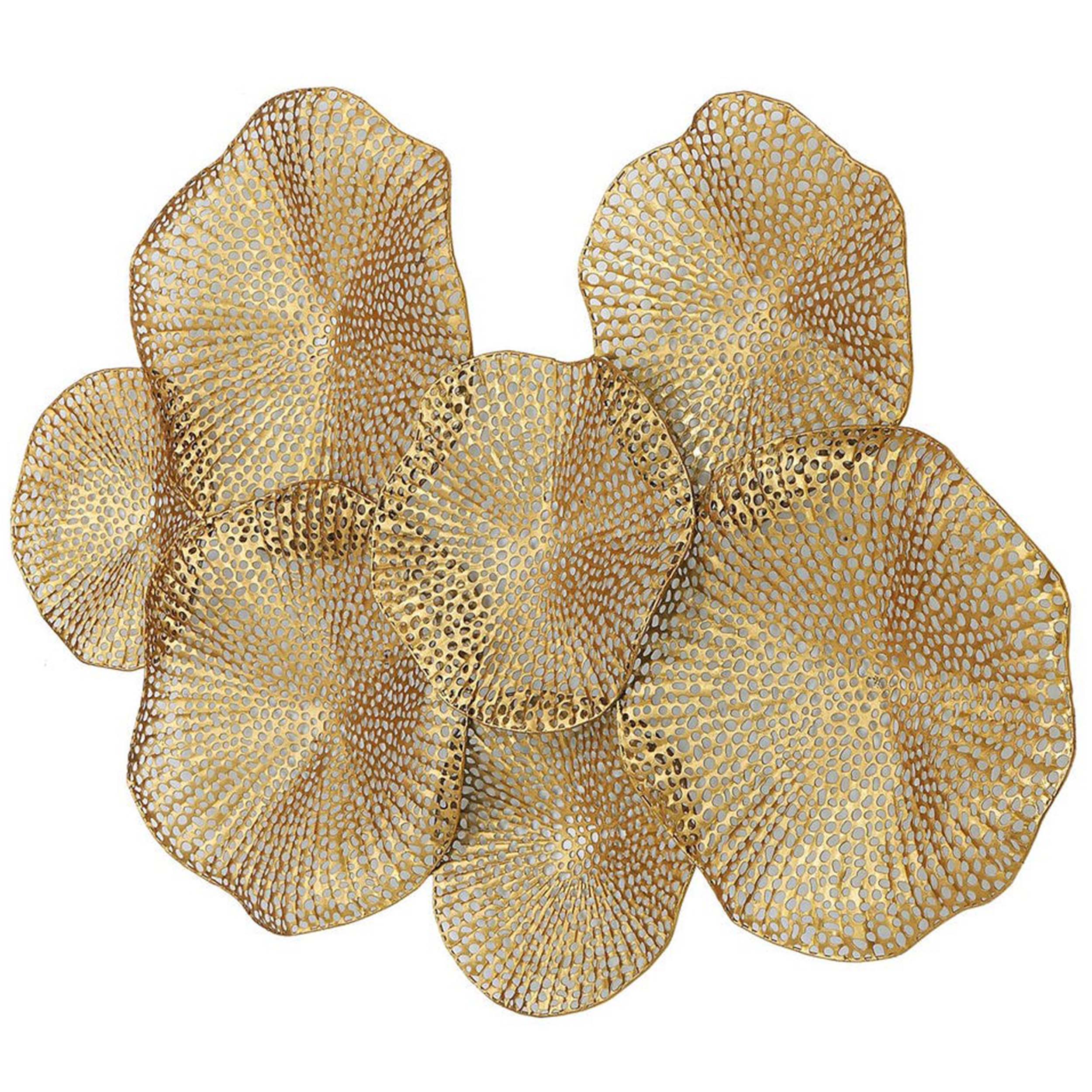Ripley Metal Wall Decor, Gold - Image 2