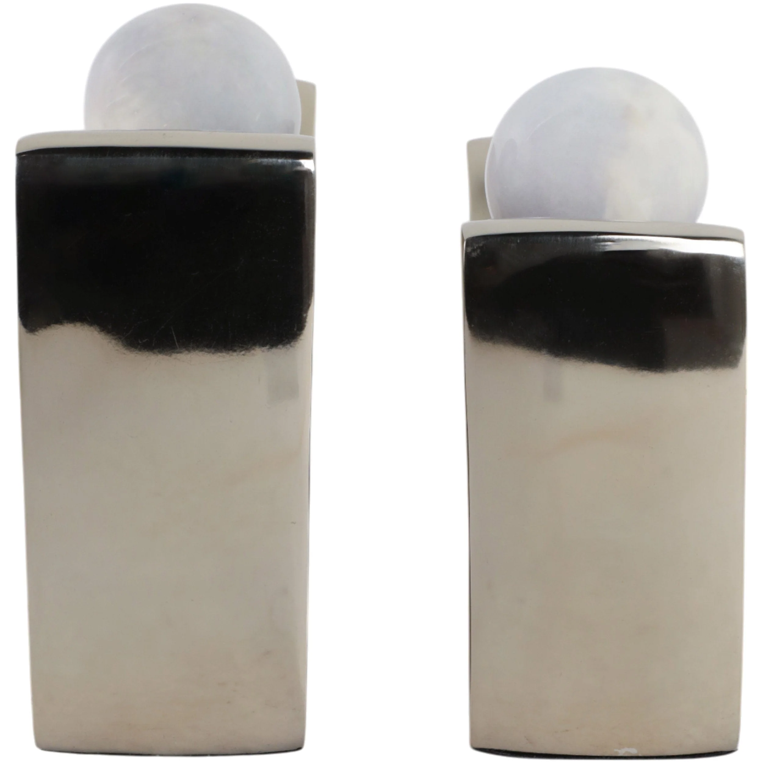 Ripon Bottles, Gold, Set of 2 - Image 3