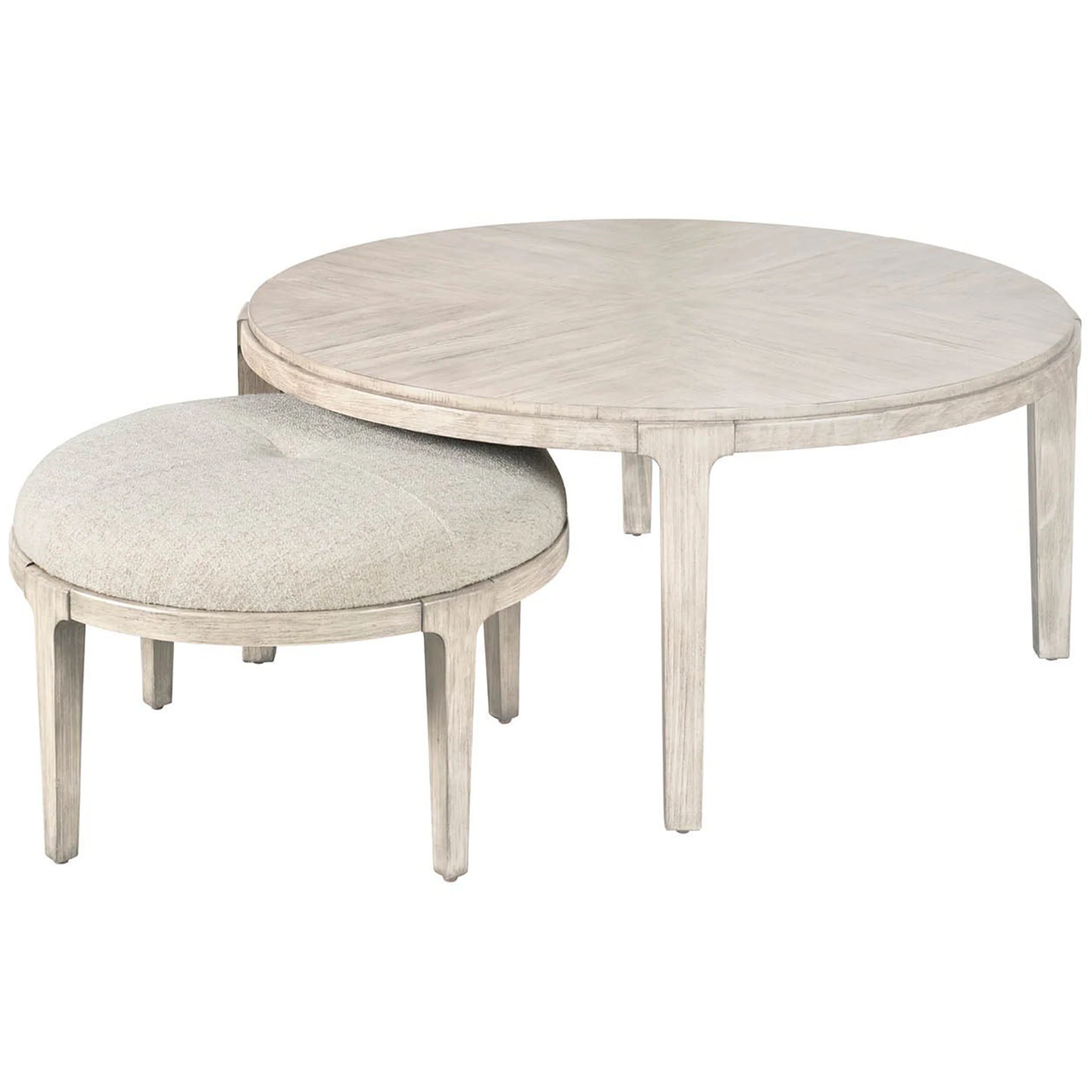 River Rock Bunching Cocktail Table, Light Natural - Image 2