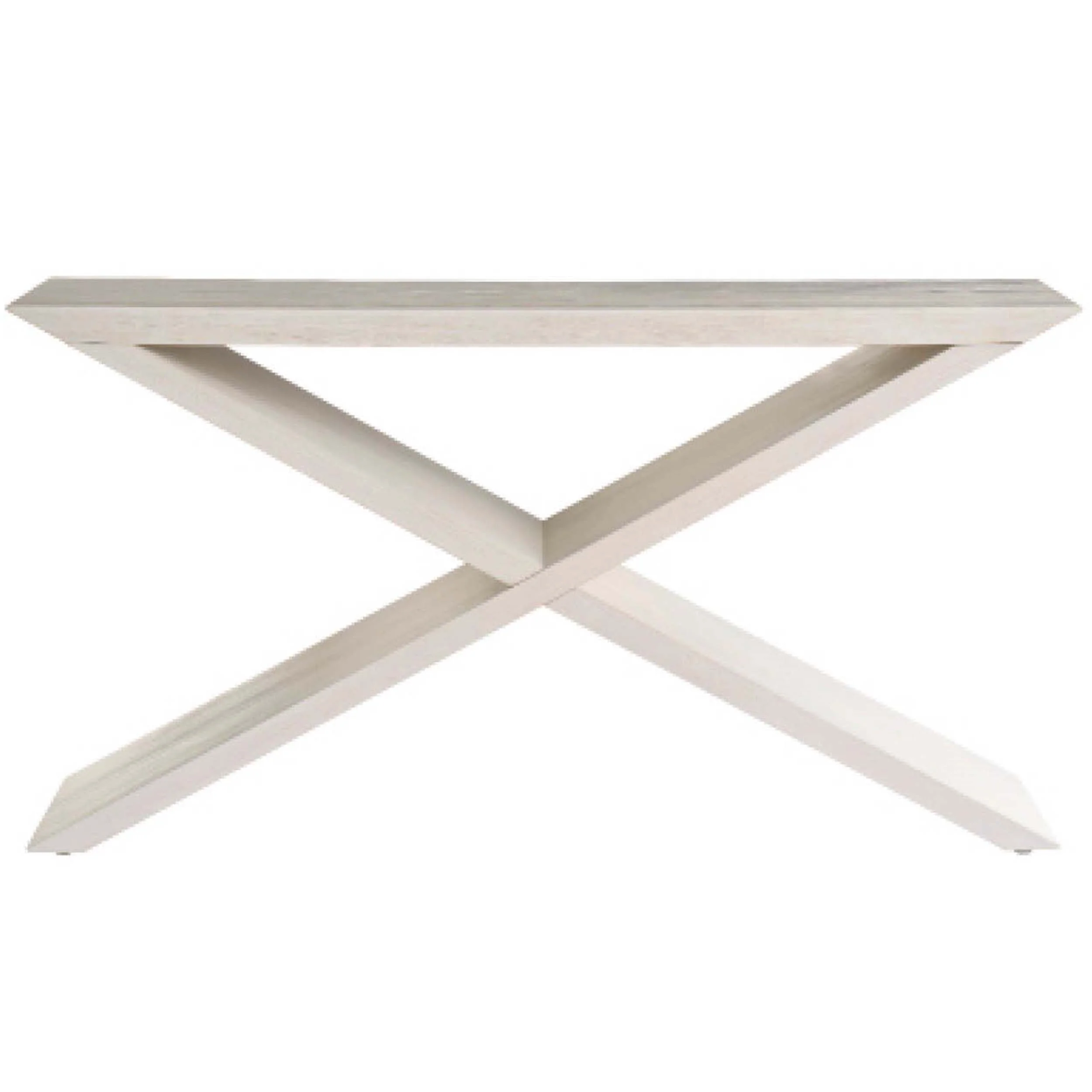 River Rock Cross Console, Light Natural - Image 2